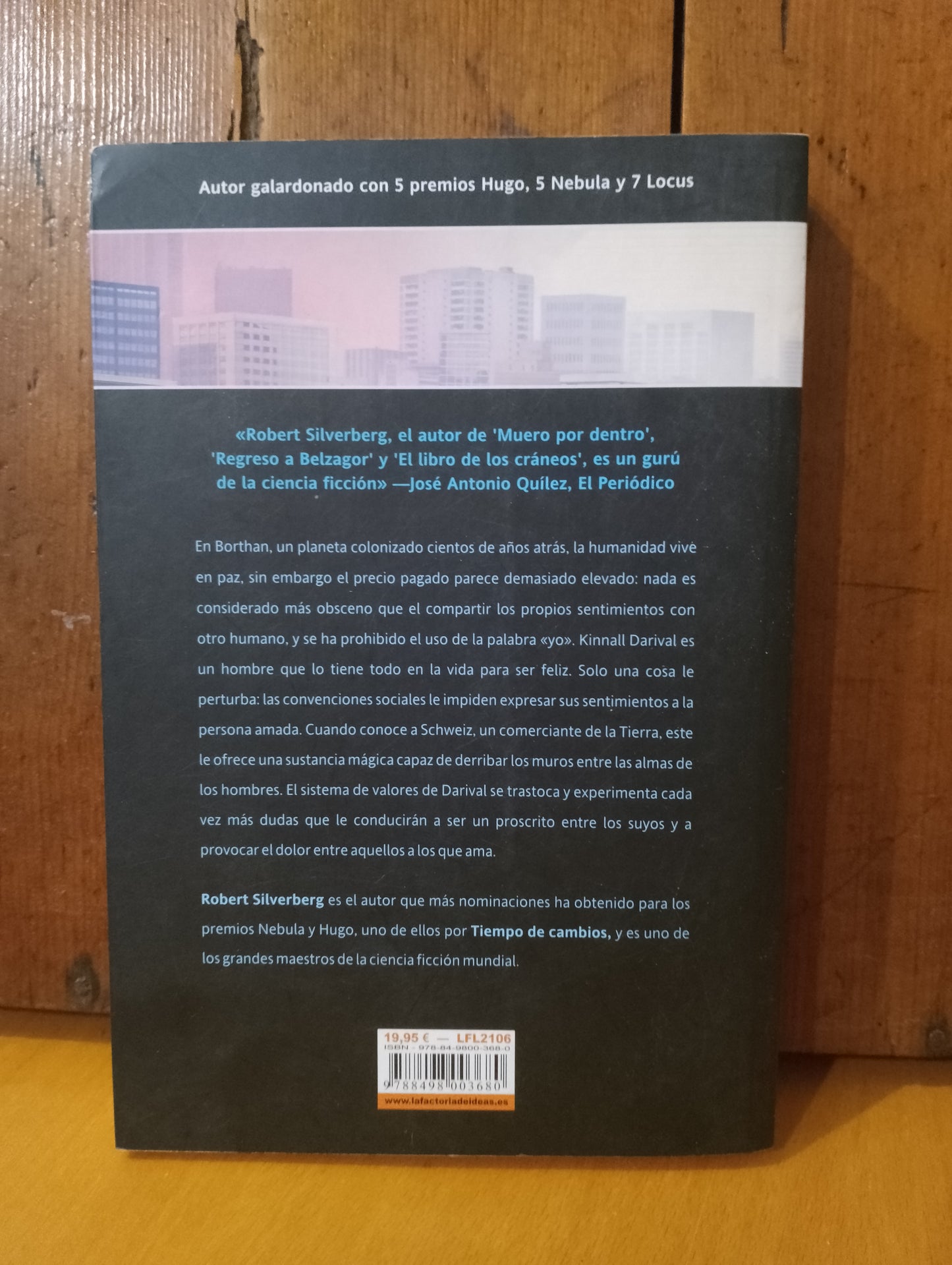 Tiempo de cambios. Robert Silverberg