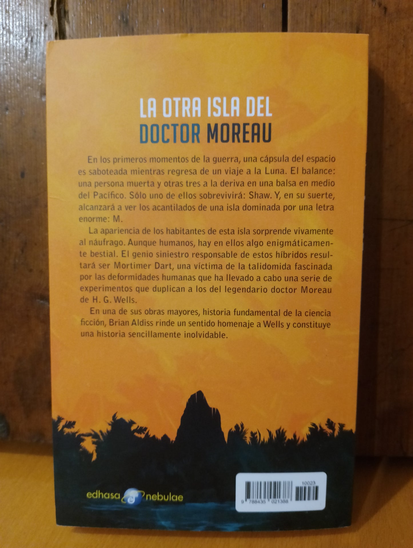 La otra isla del doctor Moreau. Brian Aldiss