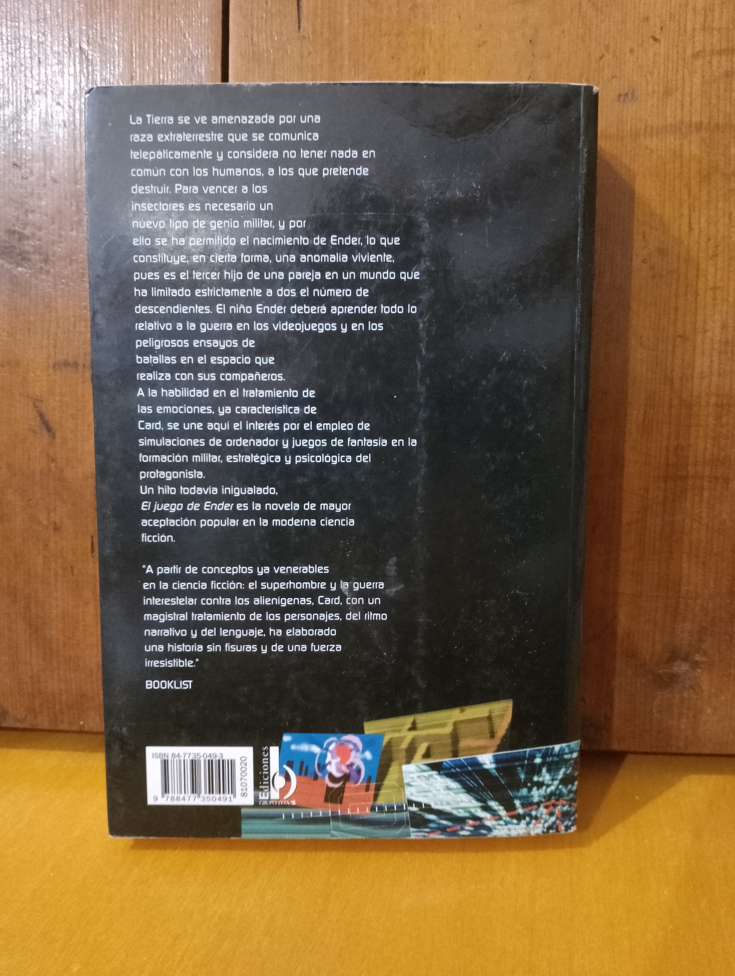 El juego de Ender. Orson Scott Card