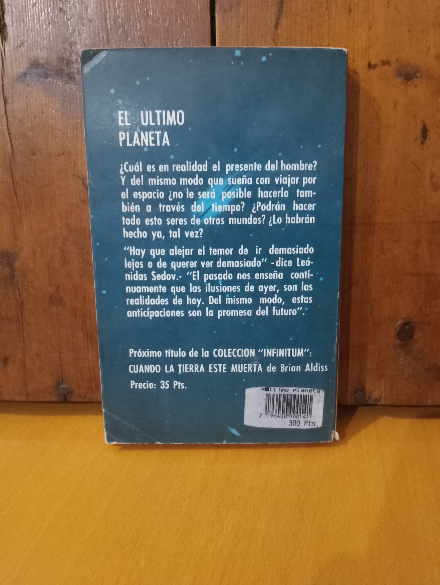 El último planeta. Francisco Valverde Tomé
