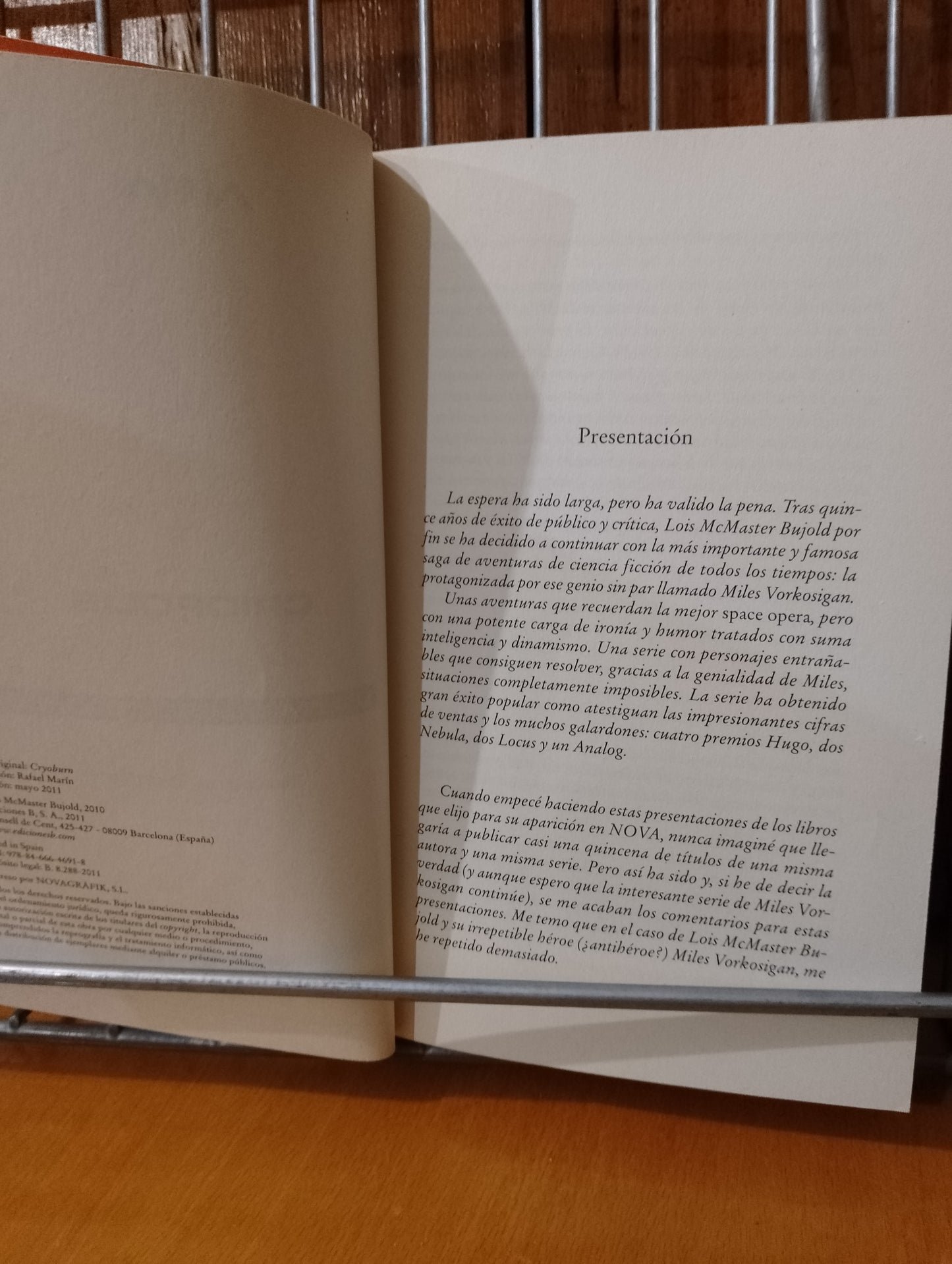 Criopolis. Lois McMaster Bujold