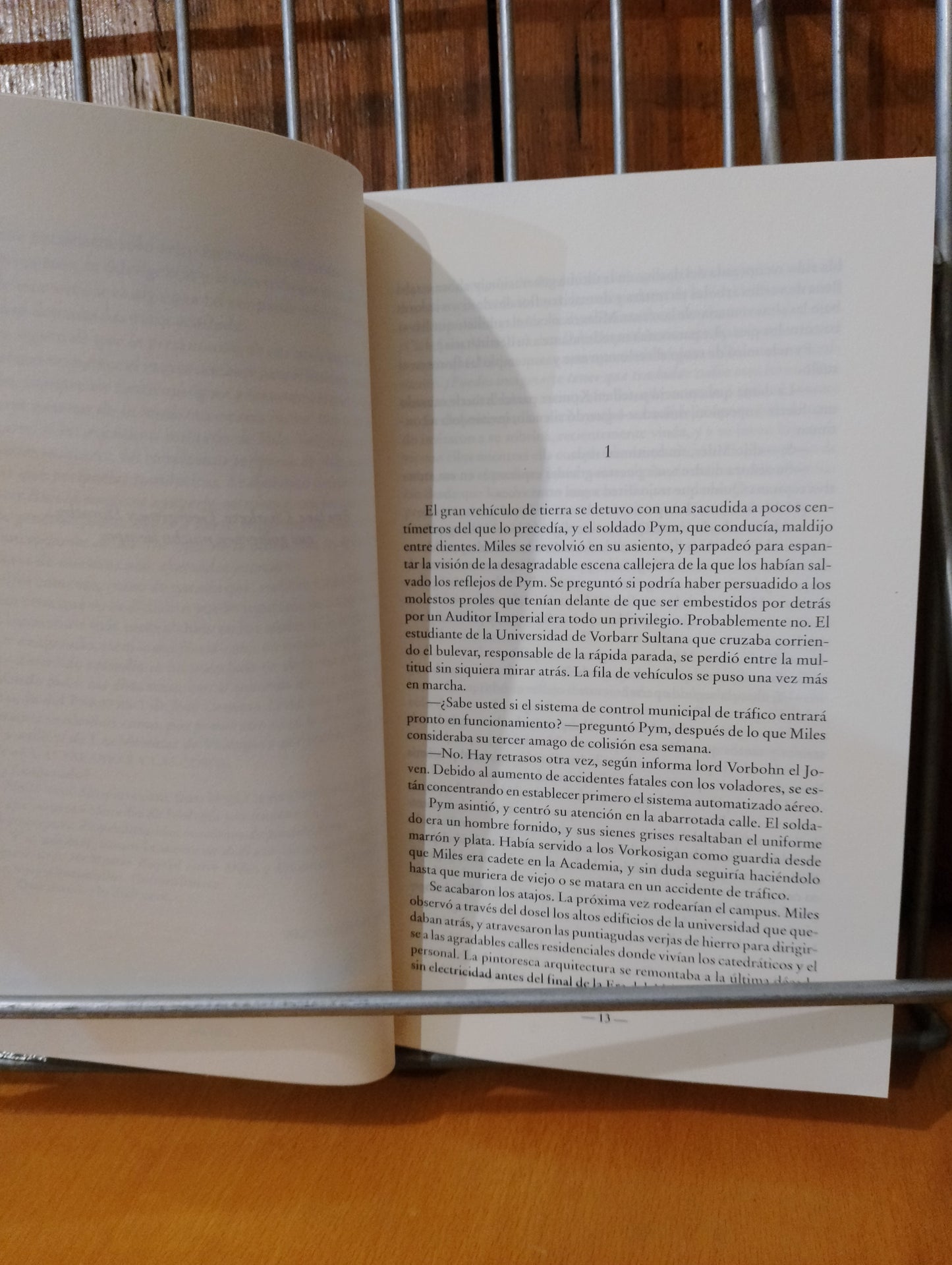 Una campaña civil. Lois McMaster Bujold