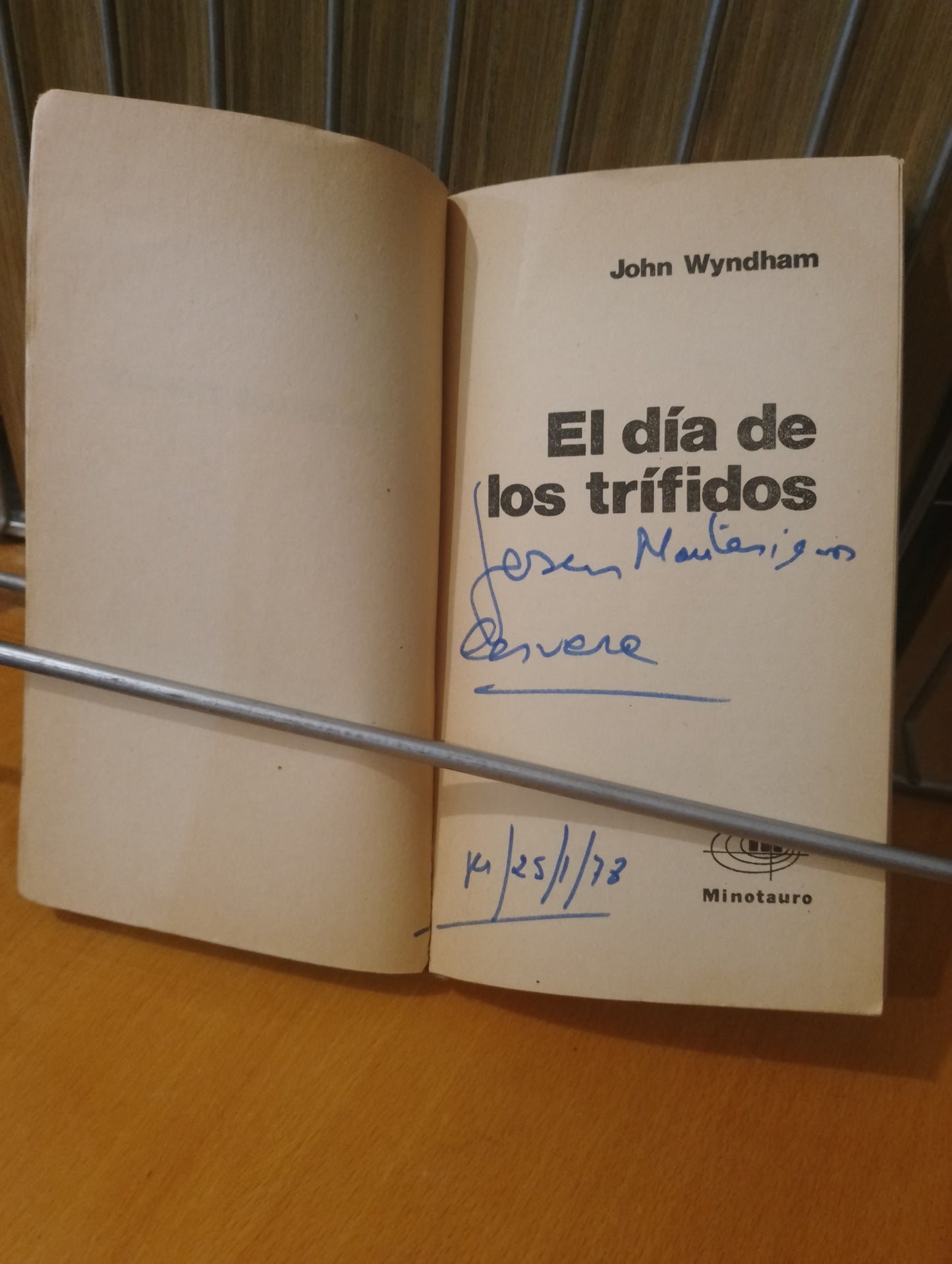 El día de los trifidos. John Wyndham