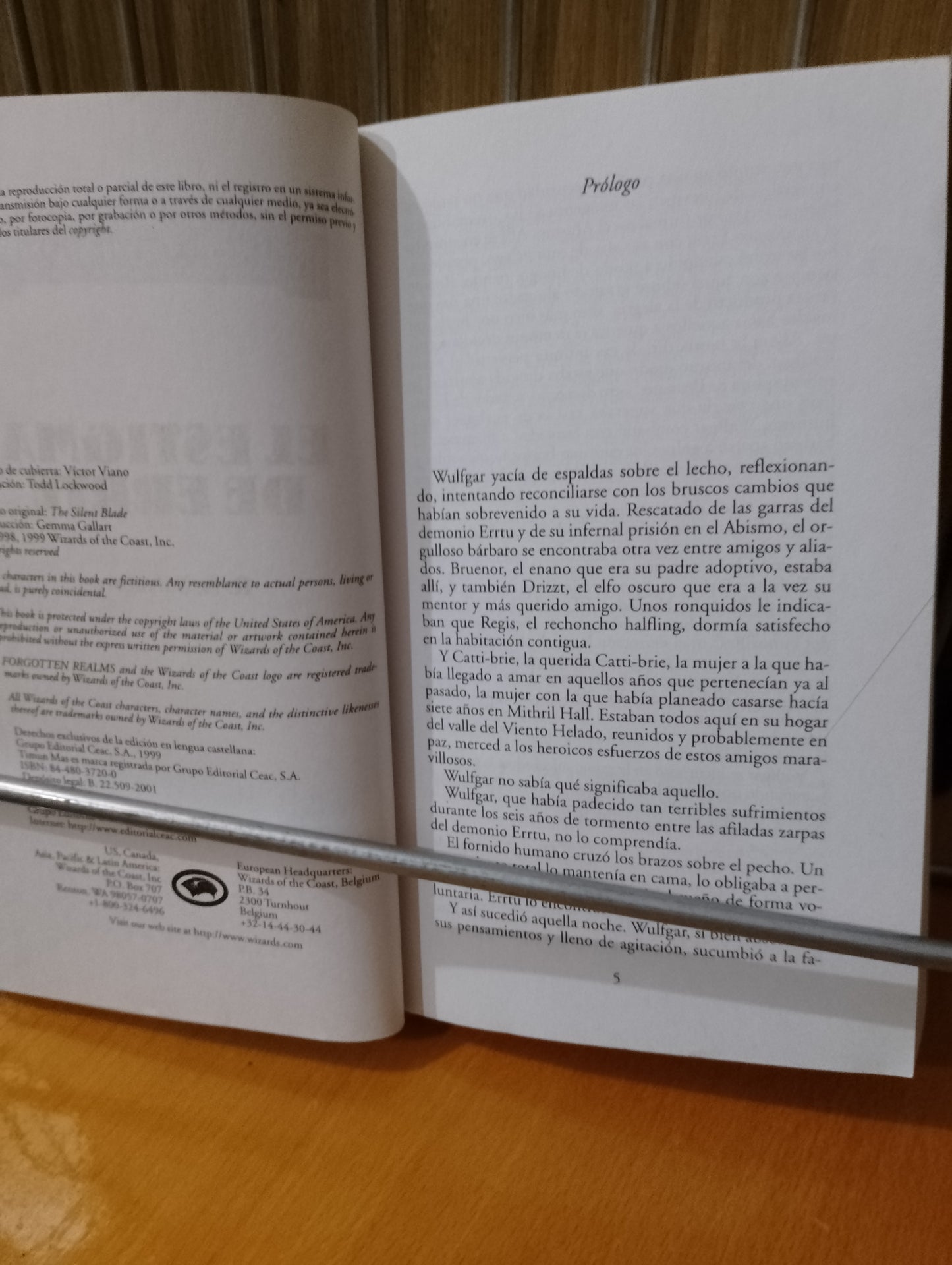 El estigma de Errtu. RA Salvatore