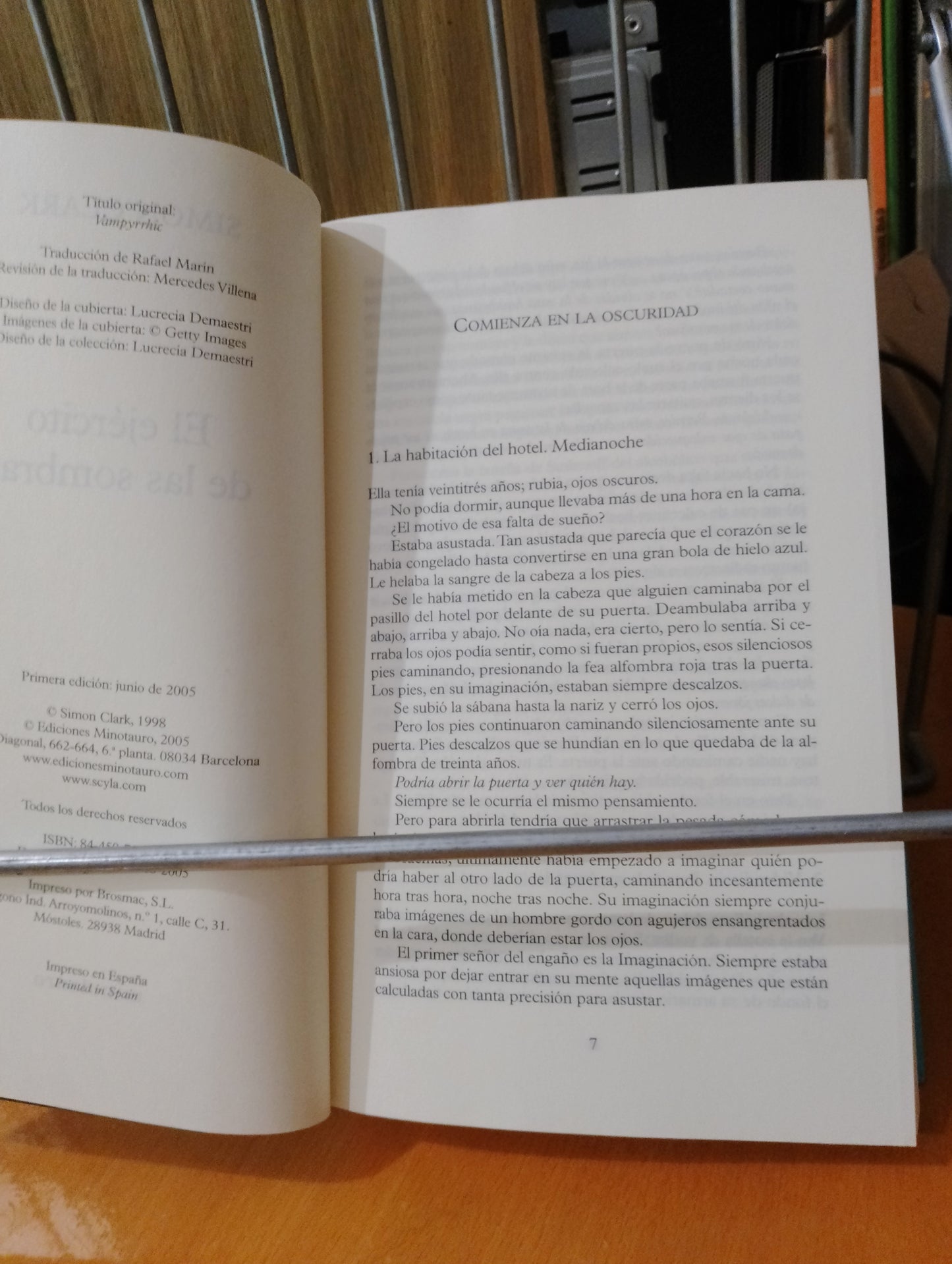 El ejercito de las sombras. Simon Clark