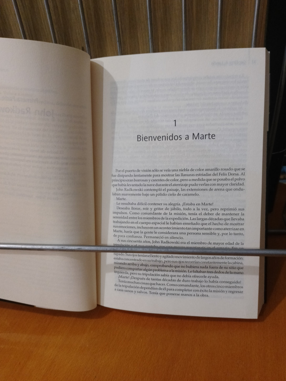 A través de Marte. Geoffrey A. Landis