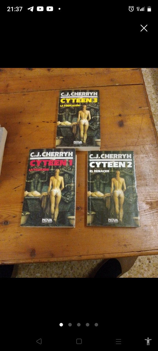 Trilogía Cyteen. C. J. Cherryh