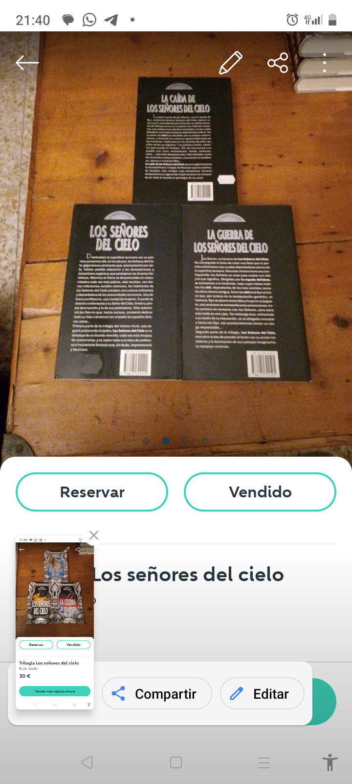 Trilogía los señores del cielo. John Brosnan