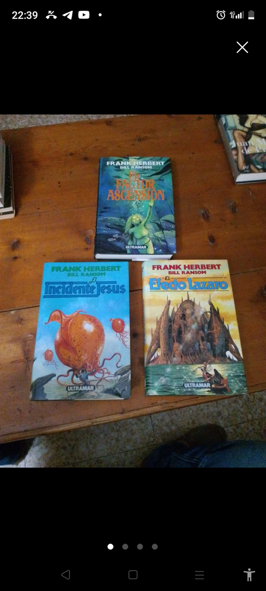 Trilogía el factor ascension. Frank Herbert