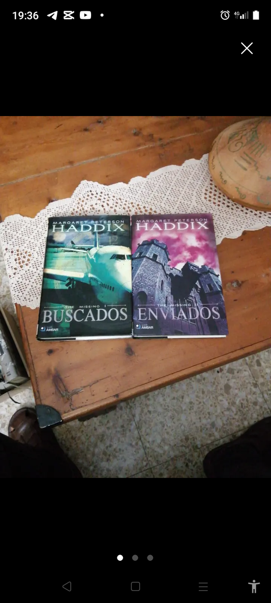 The missing. Buscados. Enviados. Margaret Peter son Haddix