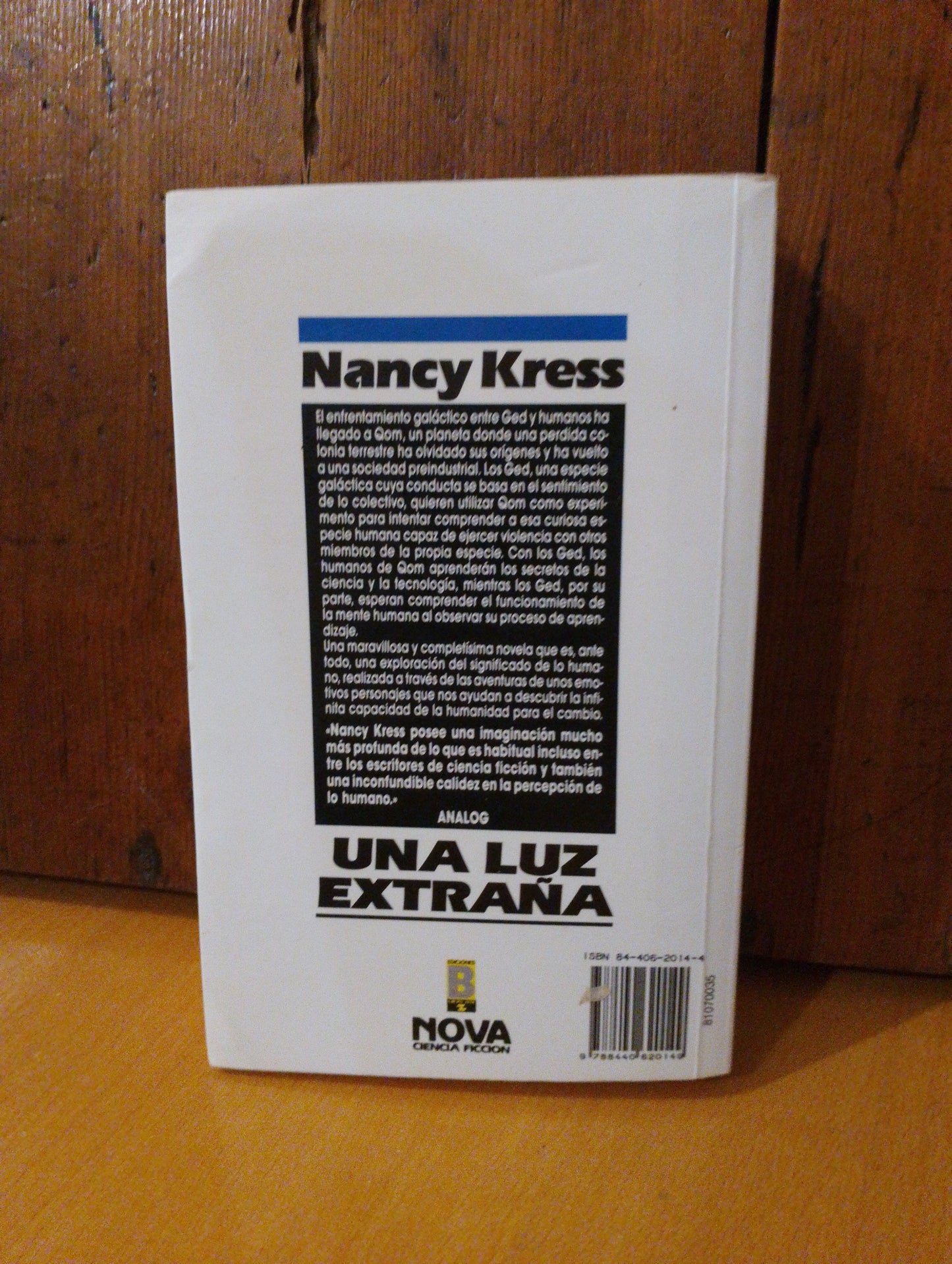 Una luz extraña. Nancy Kress