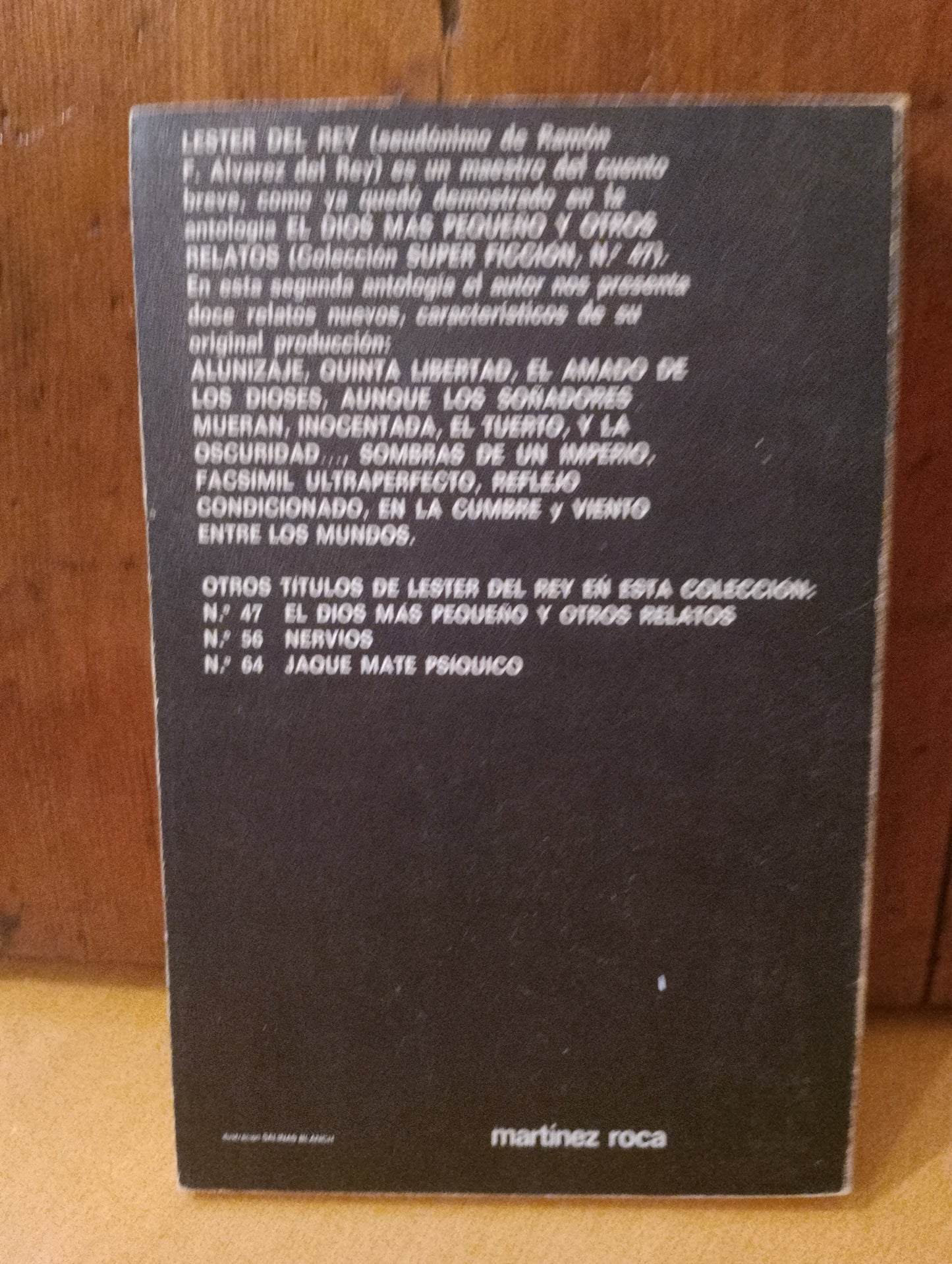 El amado de los dioses y otros relatos. Lester del rey