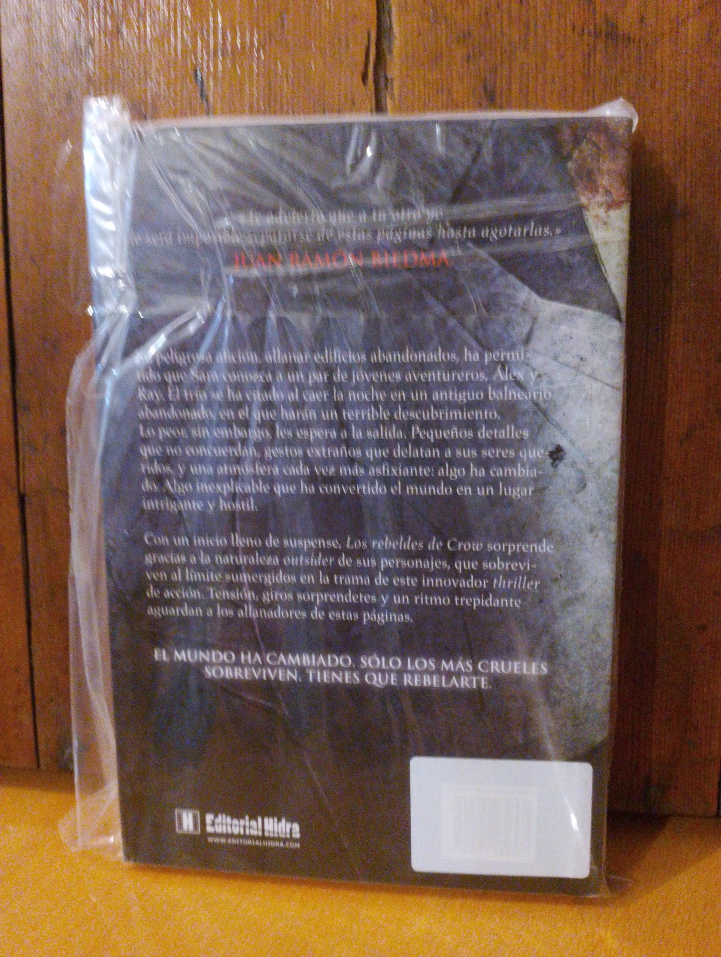 Los rebeldes de Crow. Javier Márquez Sánchez