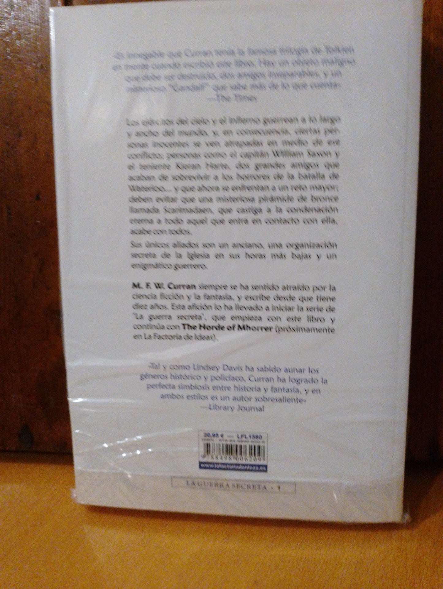 La guerra secreta. M F W Curran