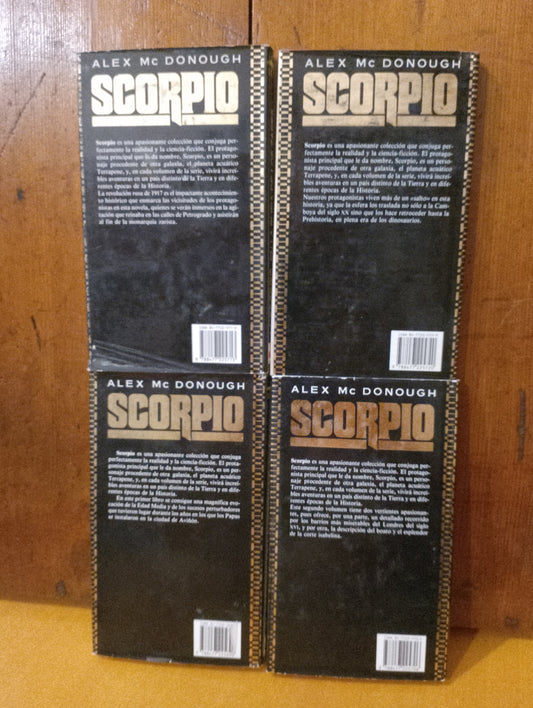 Tetralogía Scorpio. Alex Mc Donough