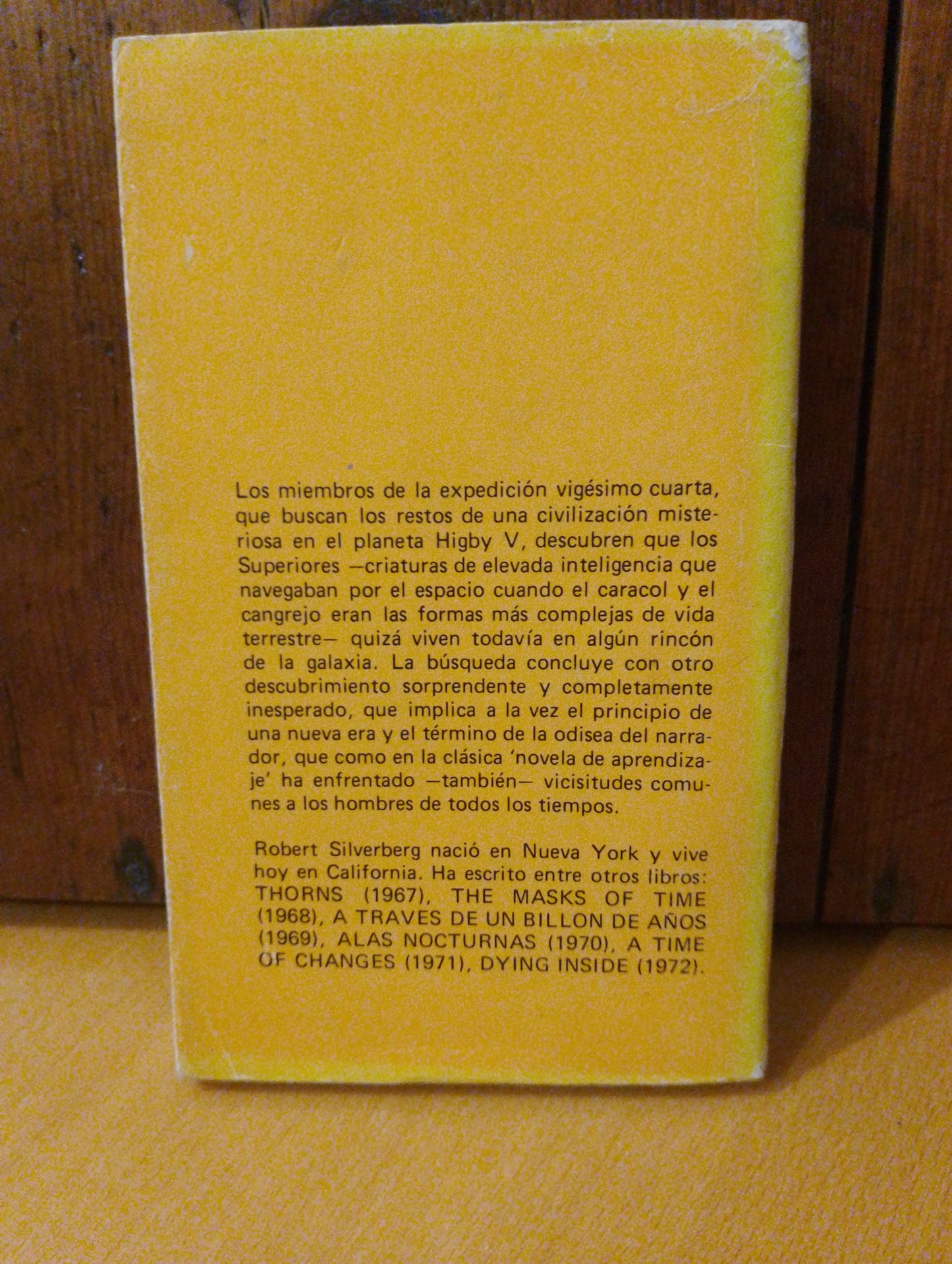 A través de un millón de años. Robert Silverberg