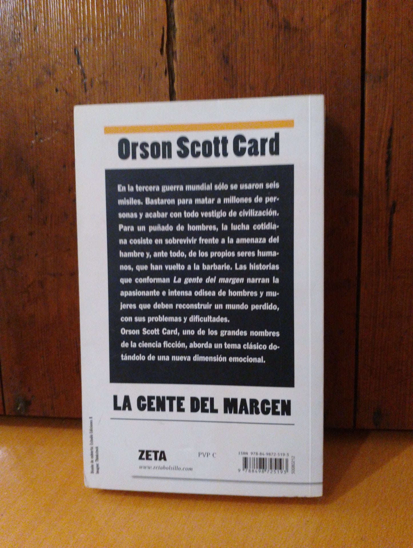 La gente del margen. Orson Scott Card