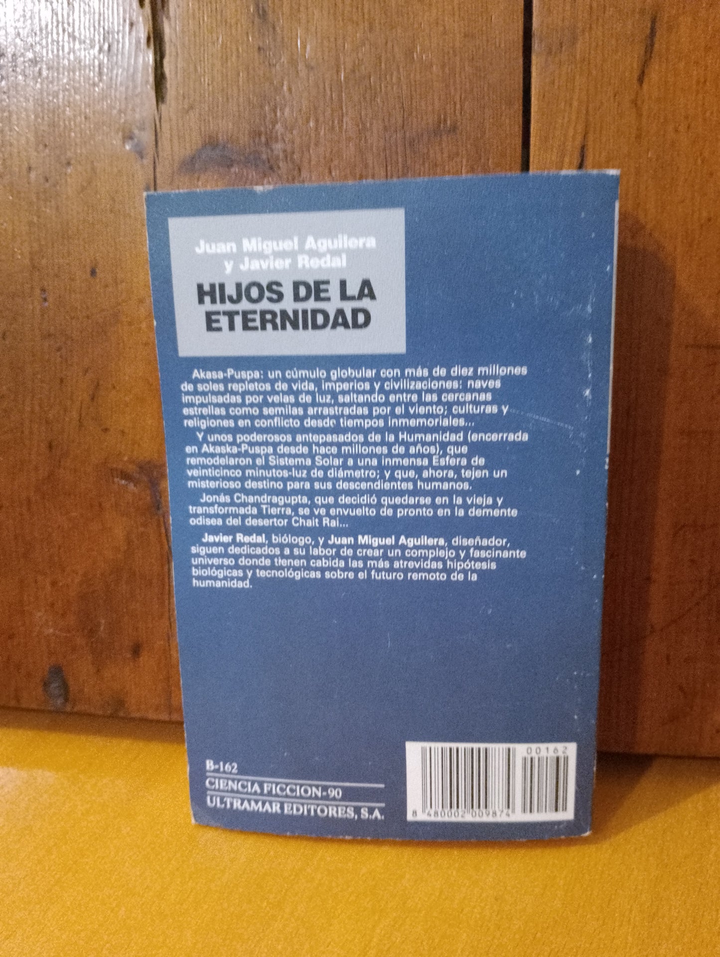 Hijos de la eternidad. Juan Miguel Aguilera. Javier Redal