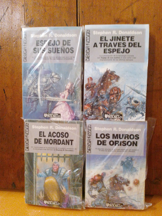 Tetralogía La necesidad de Mordant. Stephen R. Donaldson