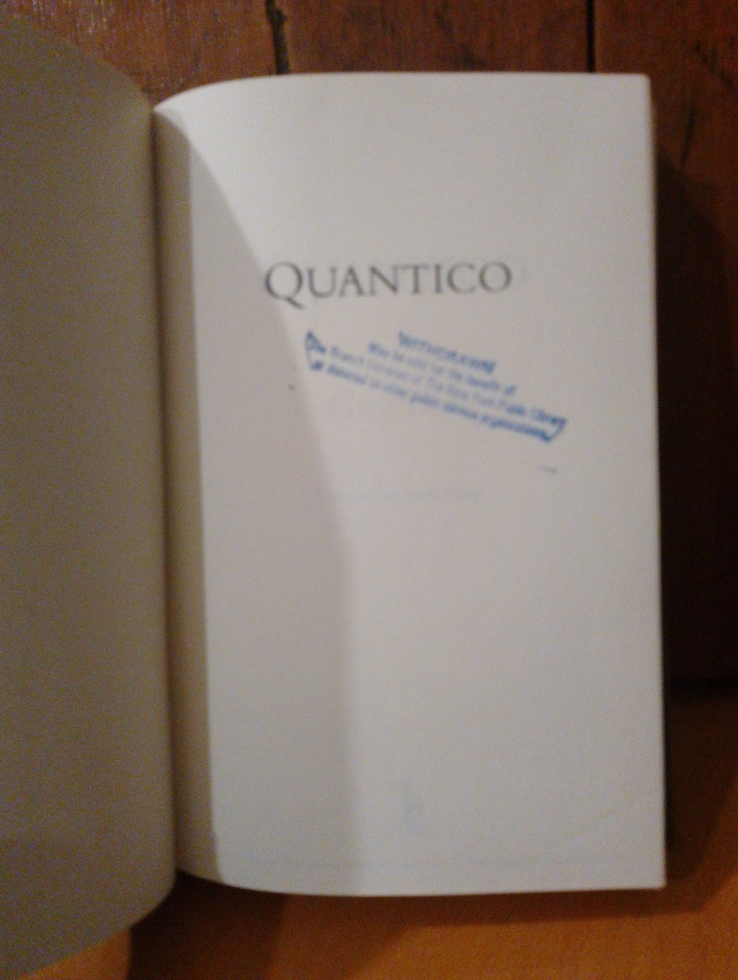 Quantico. Greg Bear