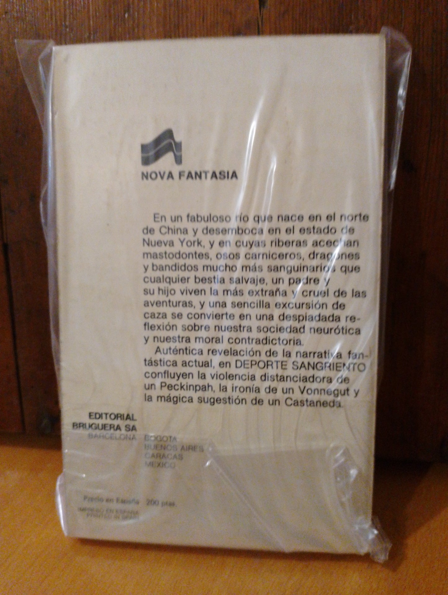 Deporte sangriento. Robert F. Jones