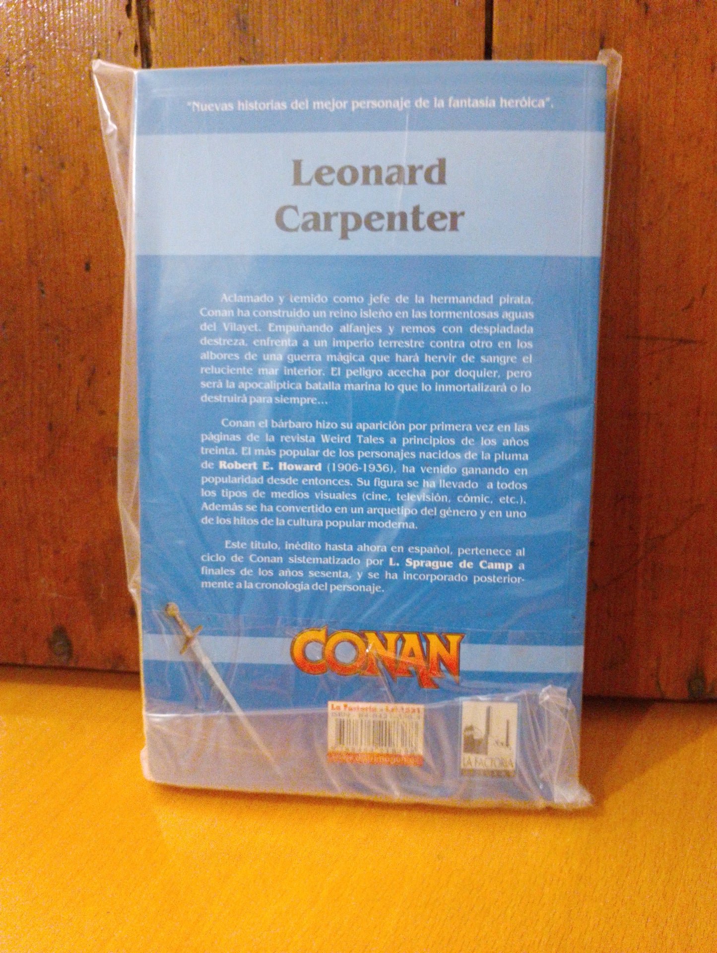 Conan, el azote de la costa sangrienta. Leonard Carpentier
