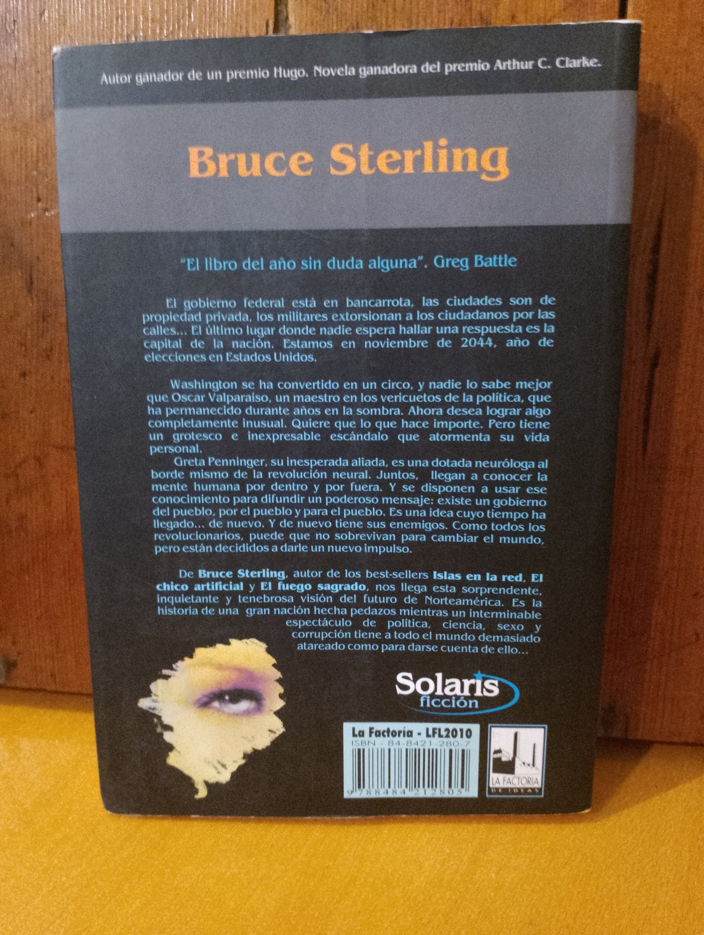 Distraccion. Bruce Sterling