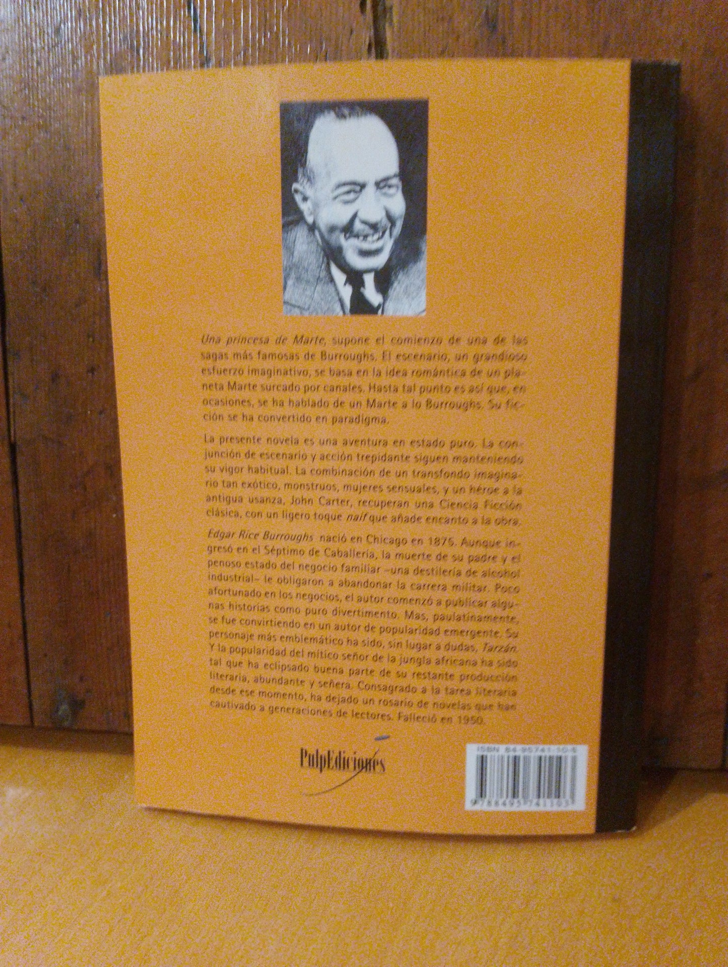 Una princesa de Marte. Edgar Rice Burroughs