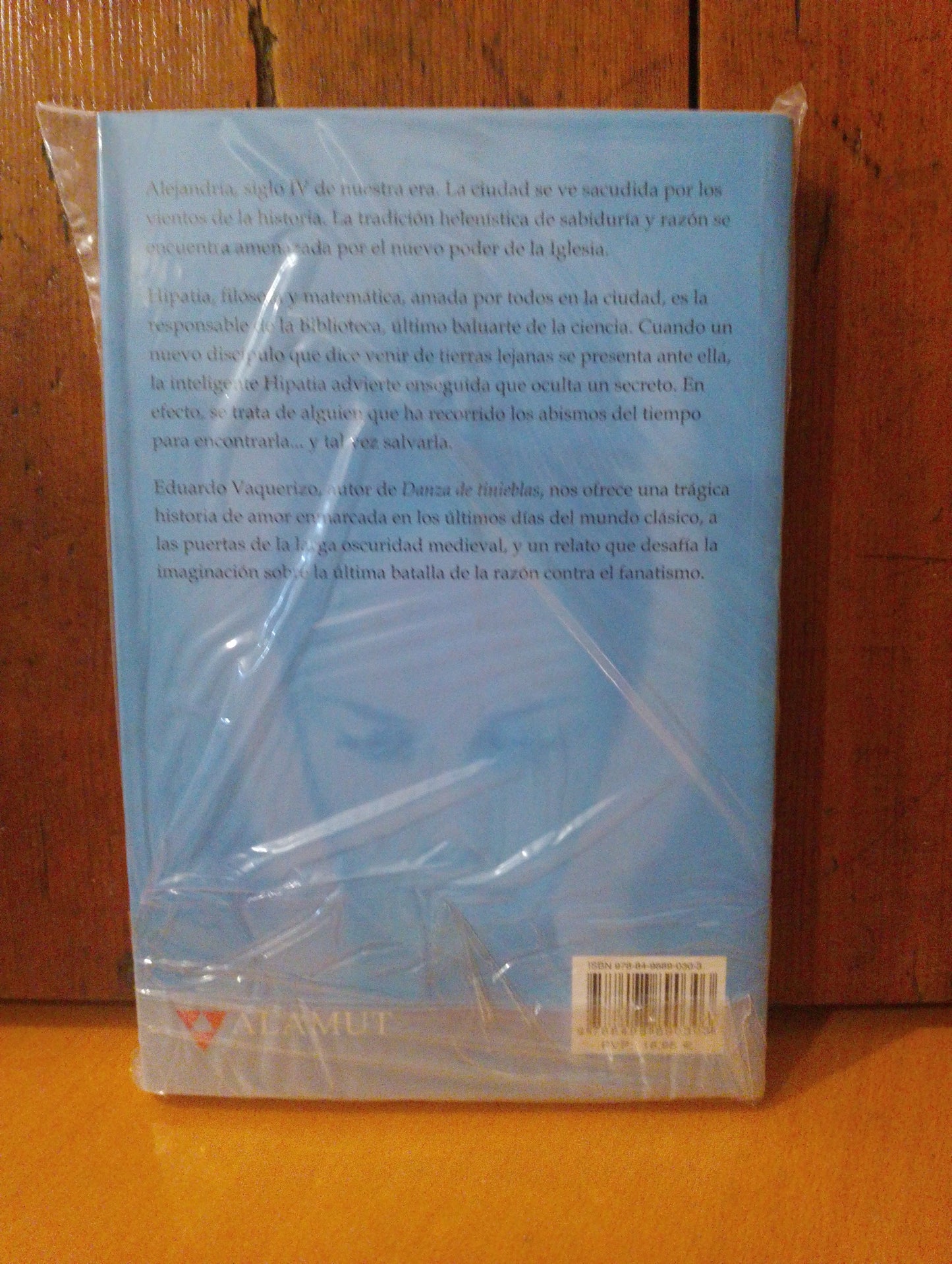 La última noche de Hipatia. Eduardo Vaquerizo