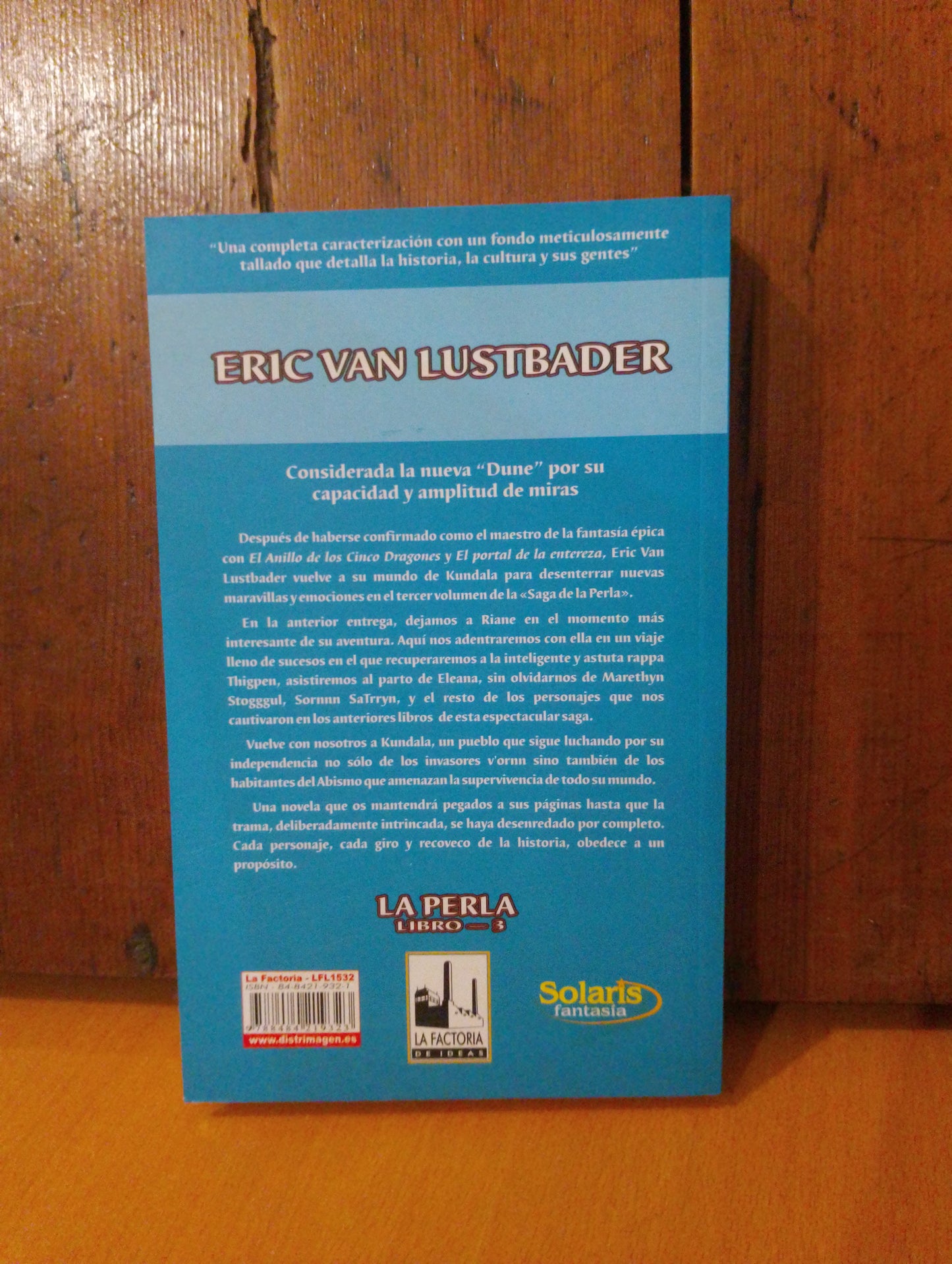 El velo de las mil lágrimas. Eric Van Lustbader
