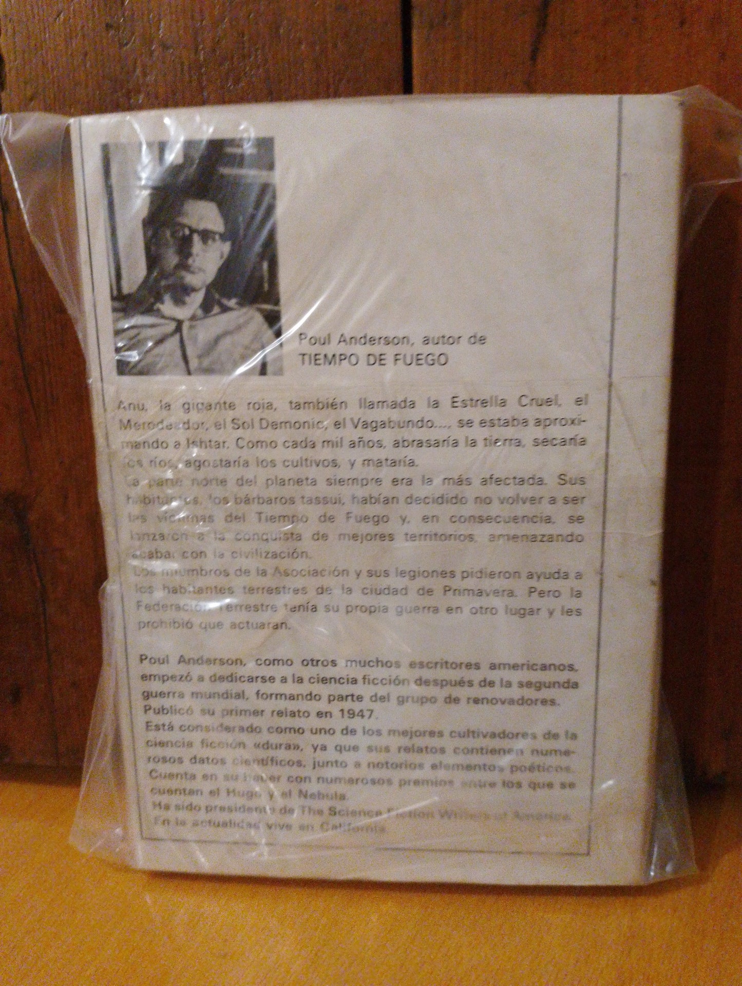 Tiempo de fuego. Poul Anderson
