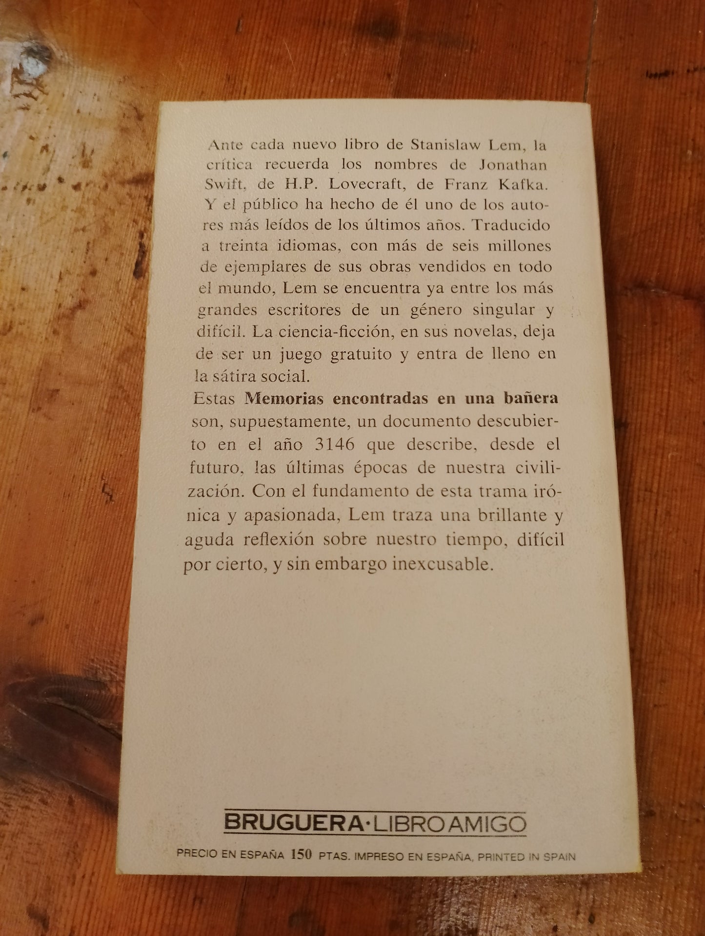 Memorias encontradas en una bañera Stanislaw Lem