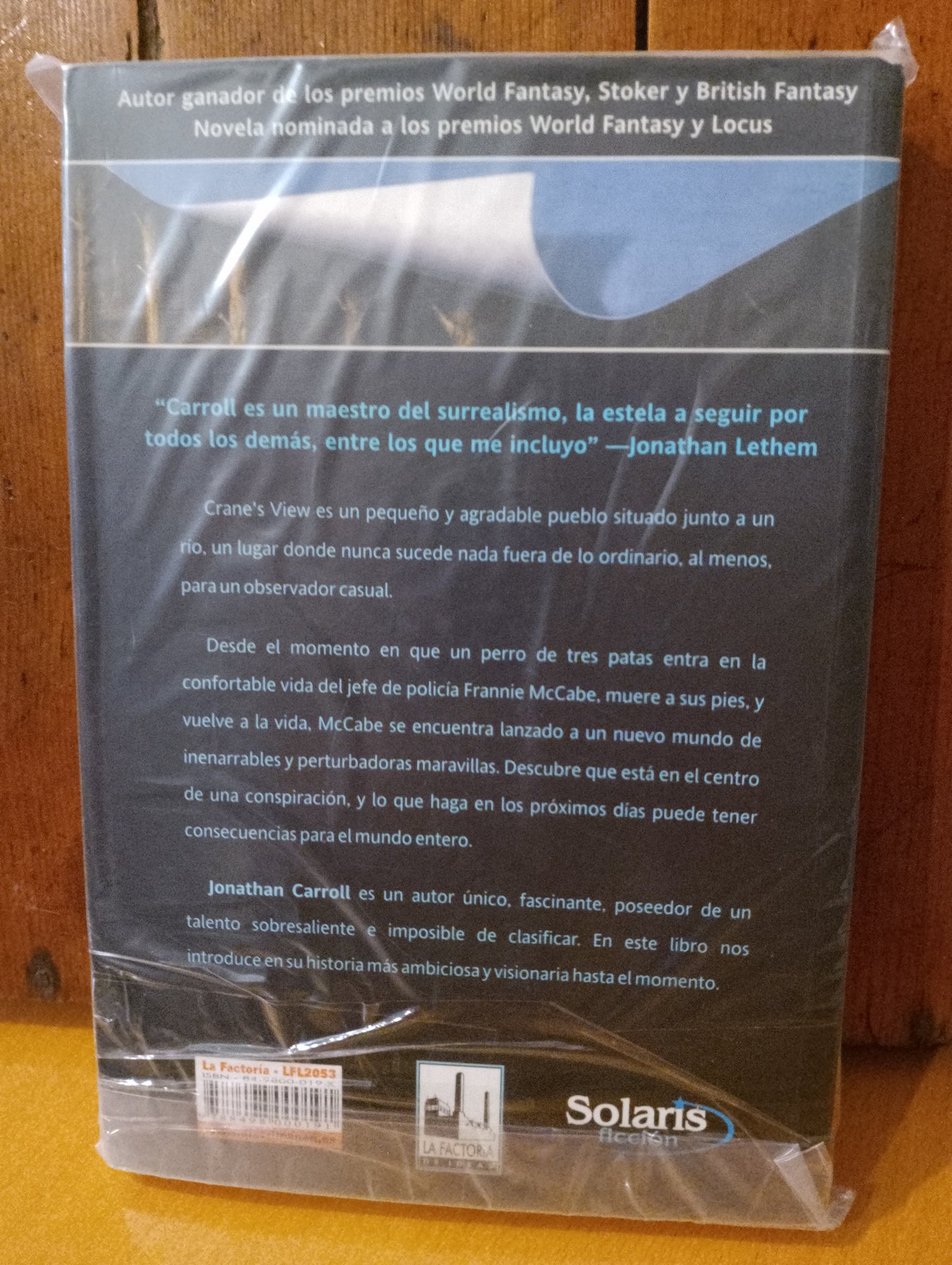 El mar de madera. Jonathan Carroll