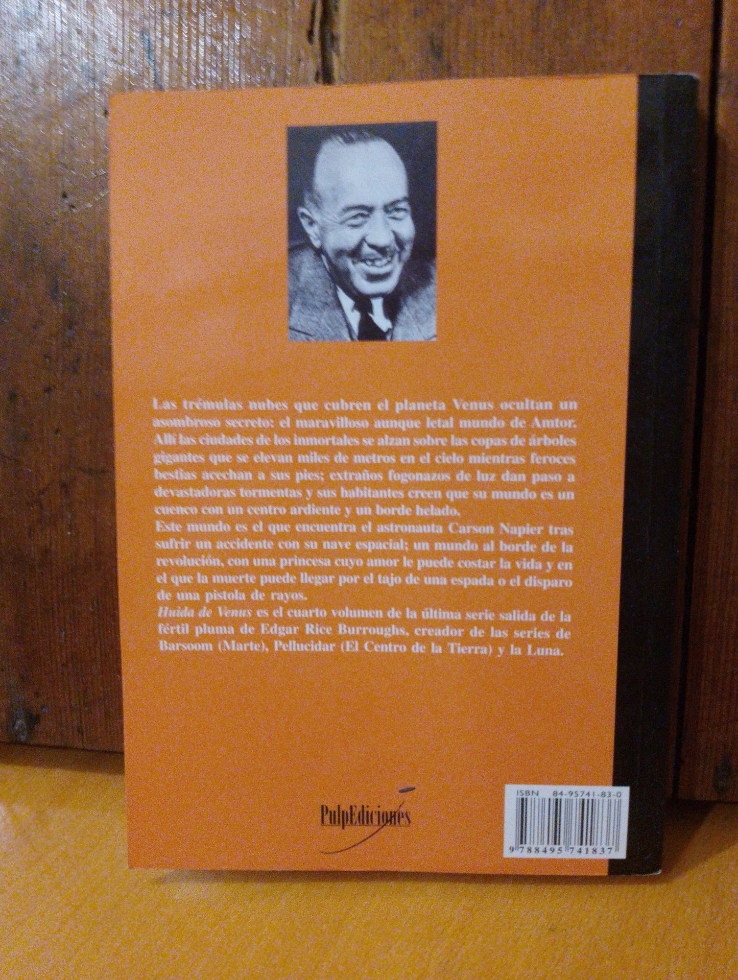 Huida de Venus. Edgar Rice Burroughs