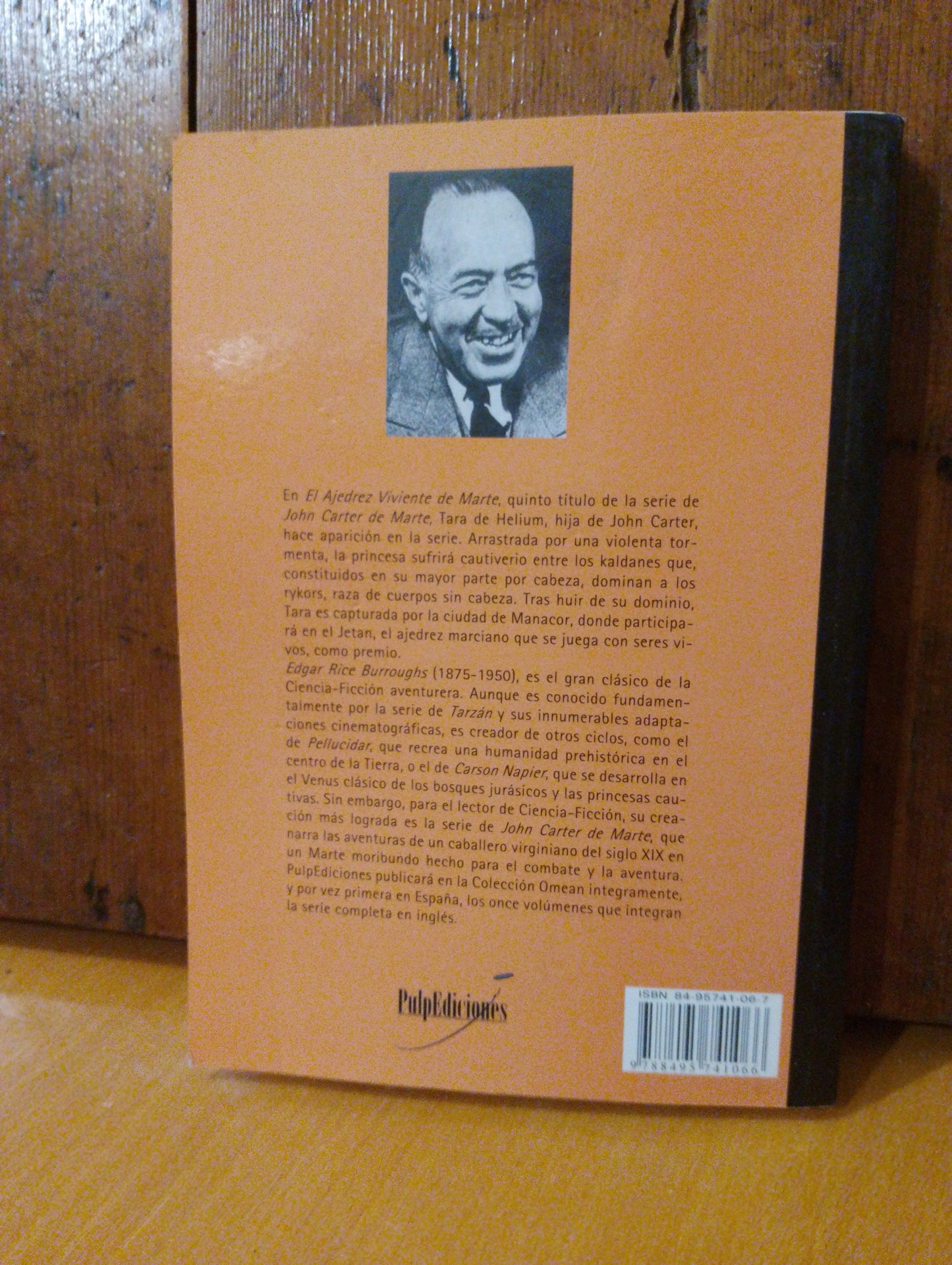 El ajedrez viviente de Marte. Edgar Rice Burroughs