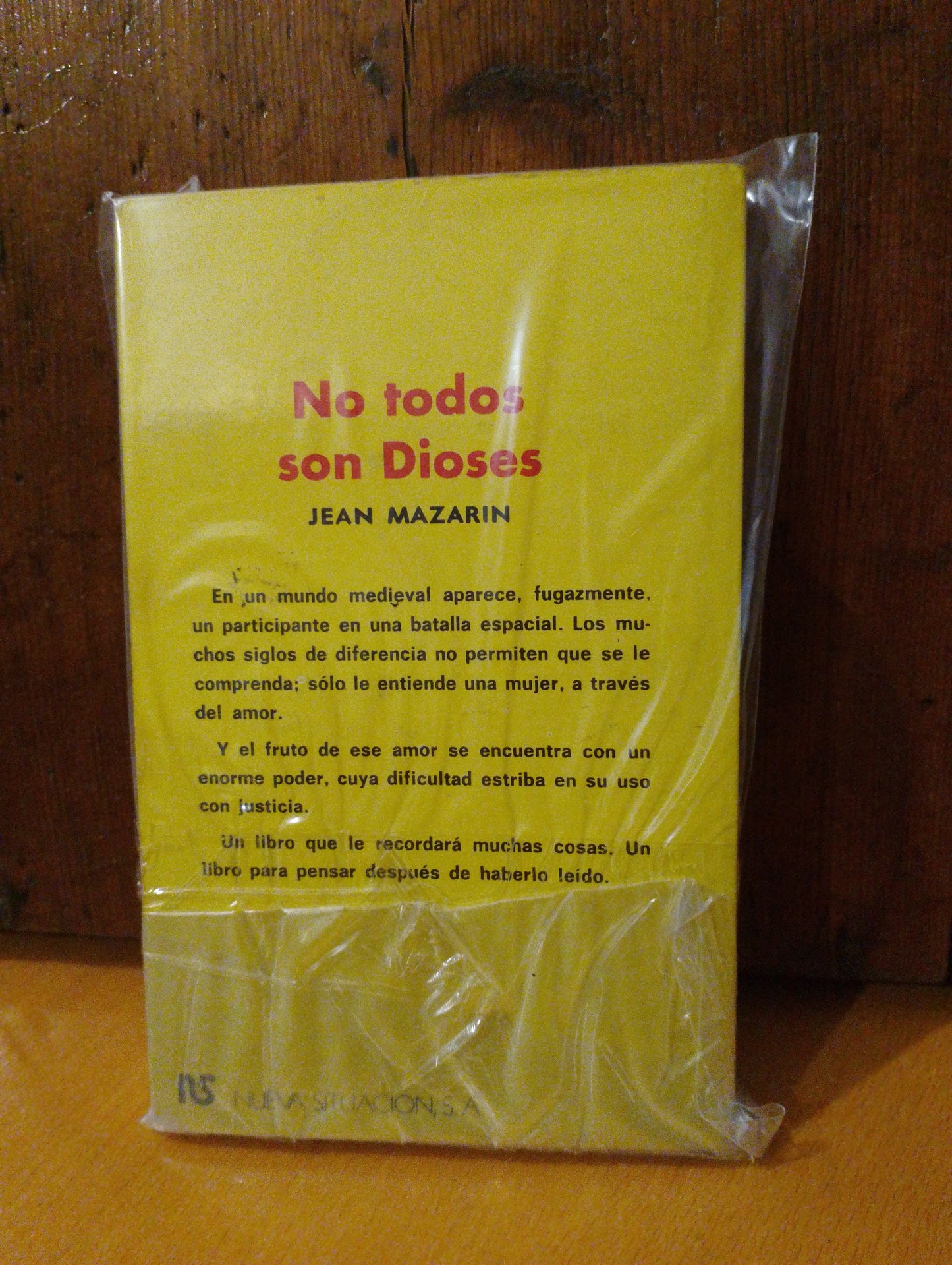 No todos son dioses. Jean Mazarin