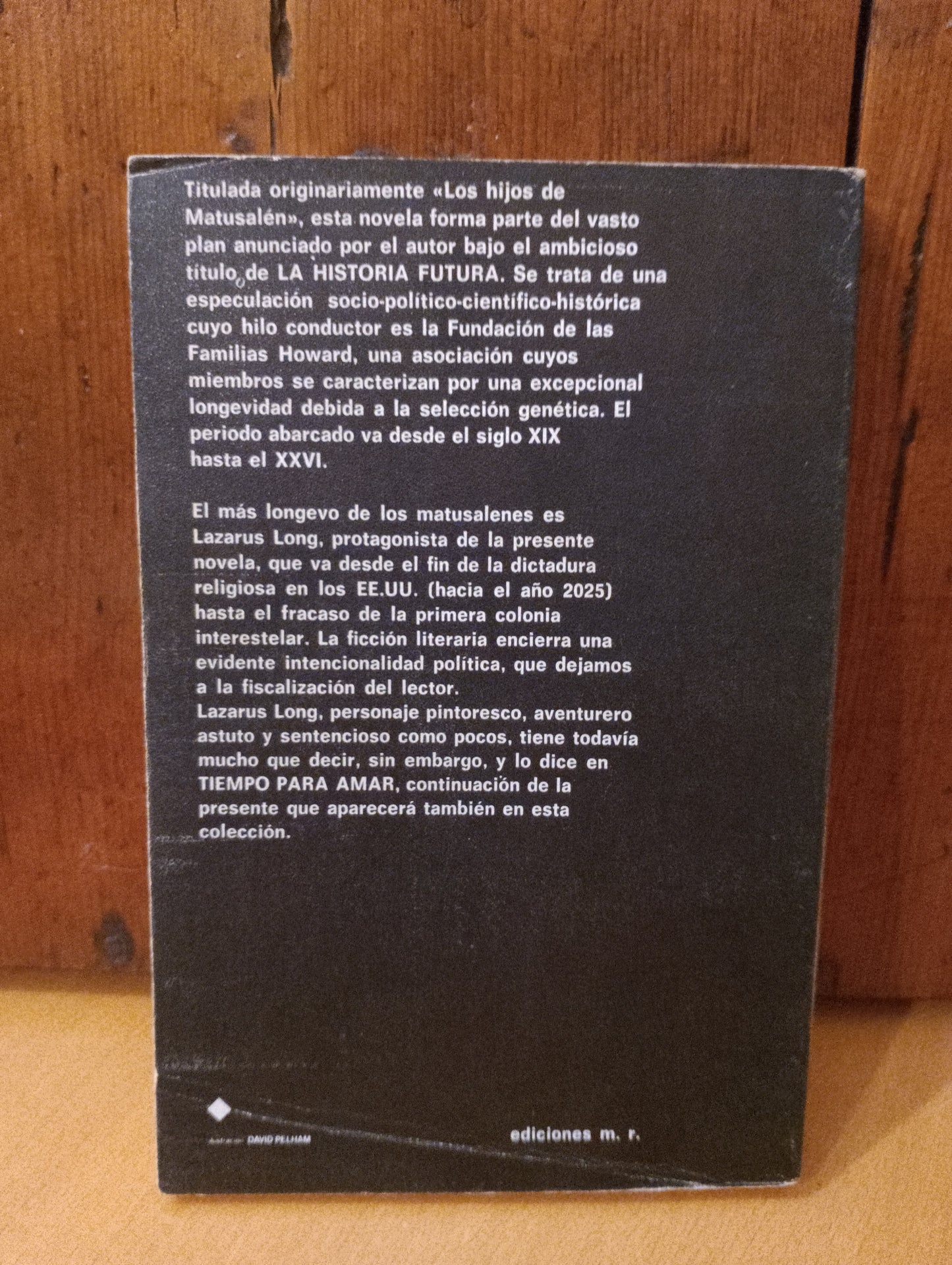 Las 100 vidas de Lazarus long. Robert A. Heinlein