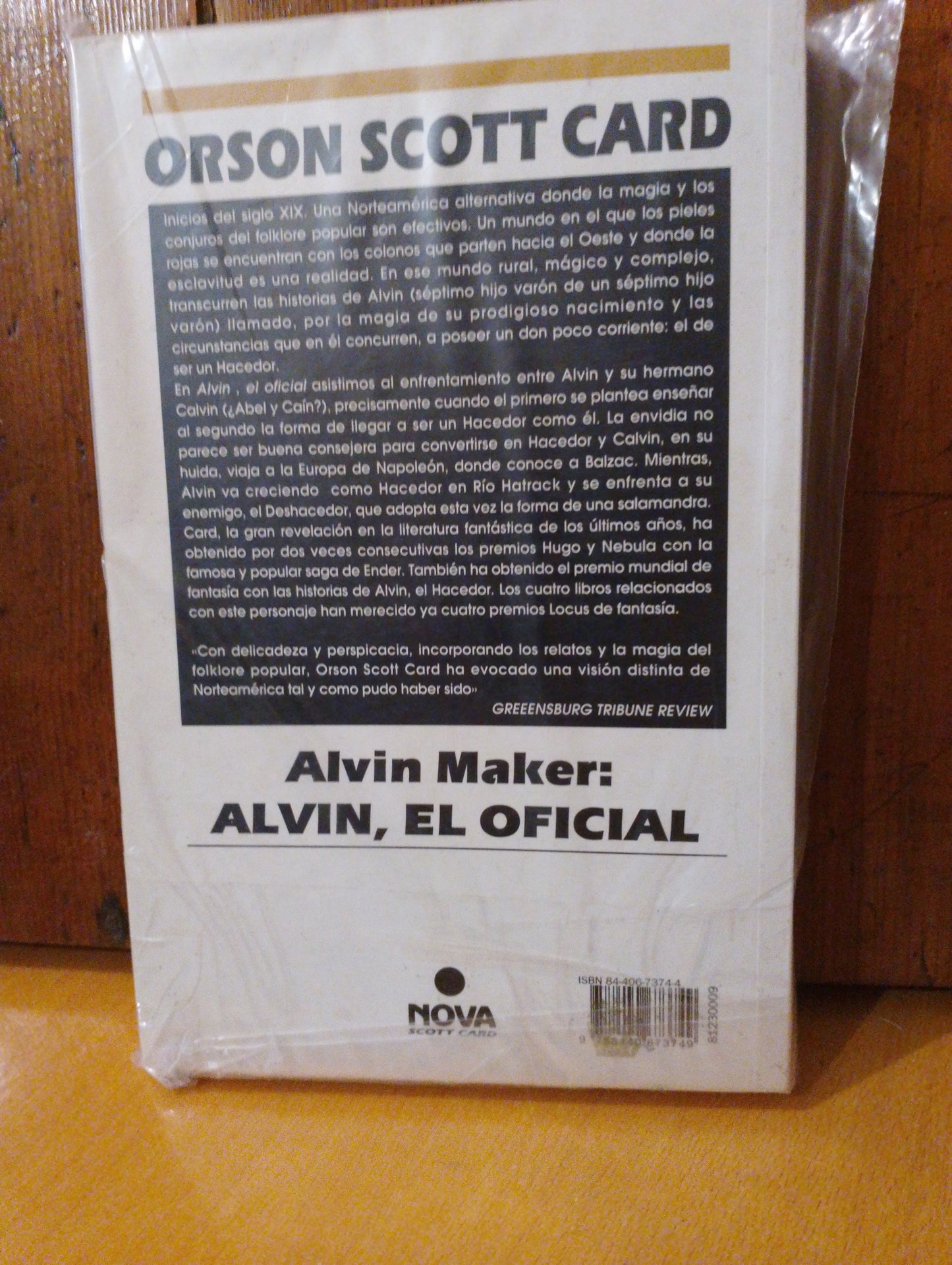 Alvin Maker, Alvin el oficial. Orson Scott Card