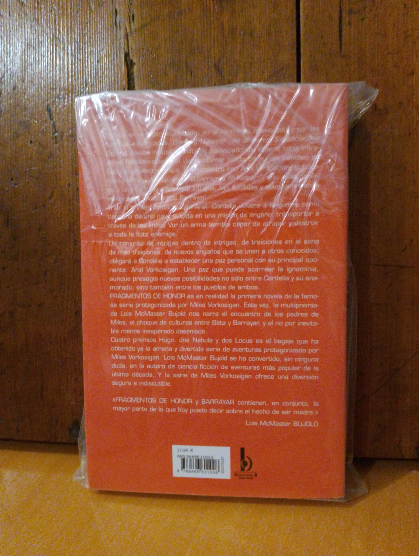 Fragmentos de honor. Lois McMaster Bujold