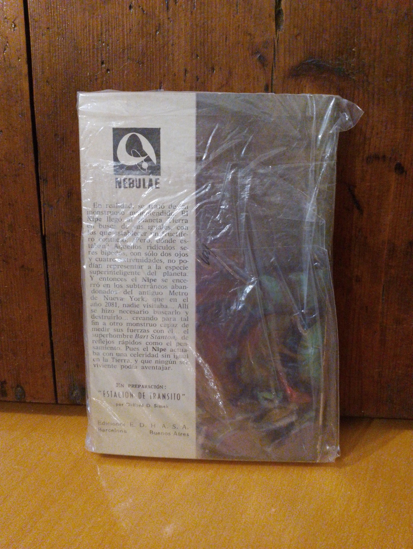 Nipe, el monstruo. Darrel T. Langard