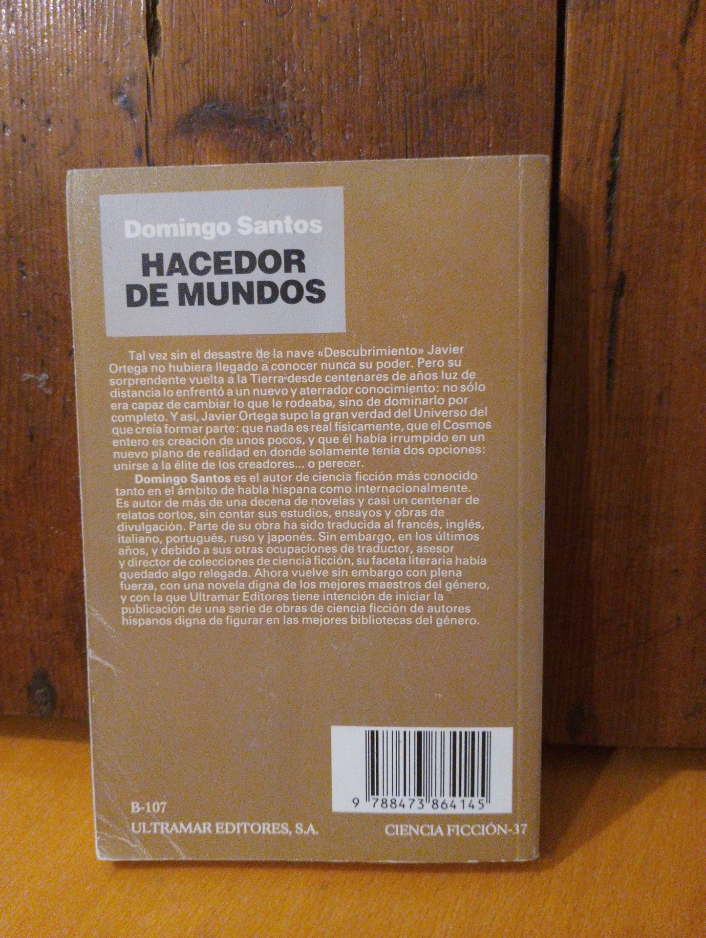 Hacedor de mundos. Domingo Santos