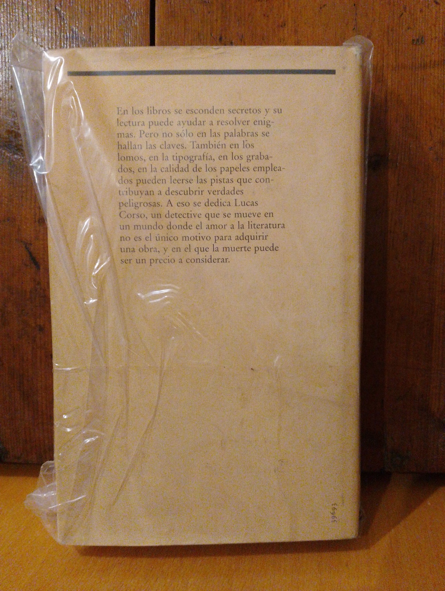 El club Dumas. Arturo Pérez Reverte