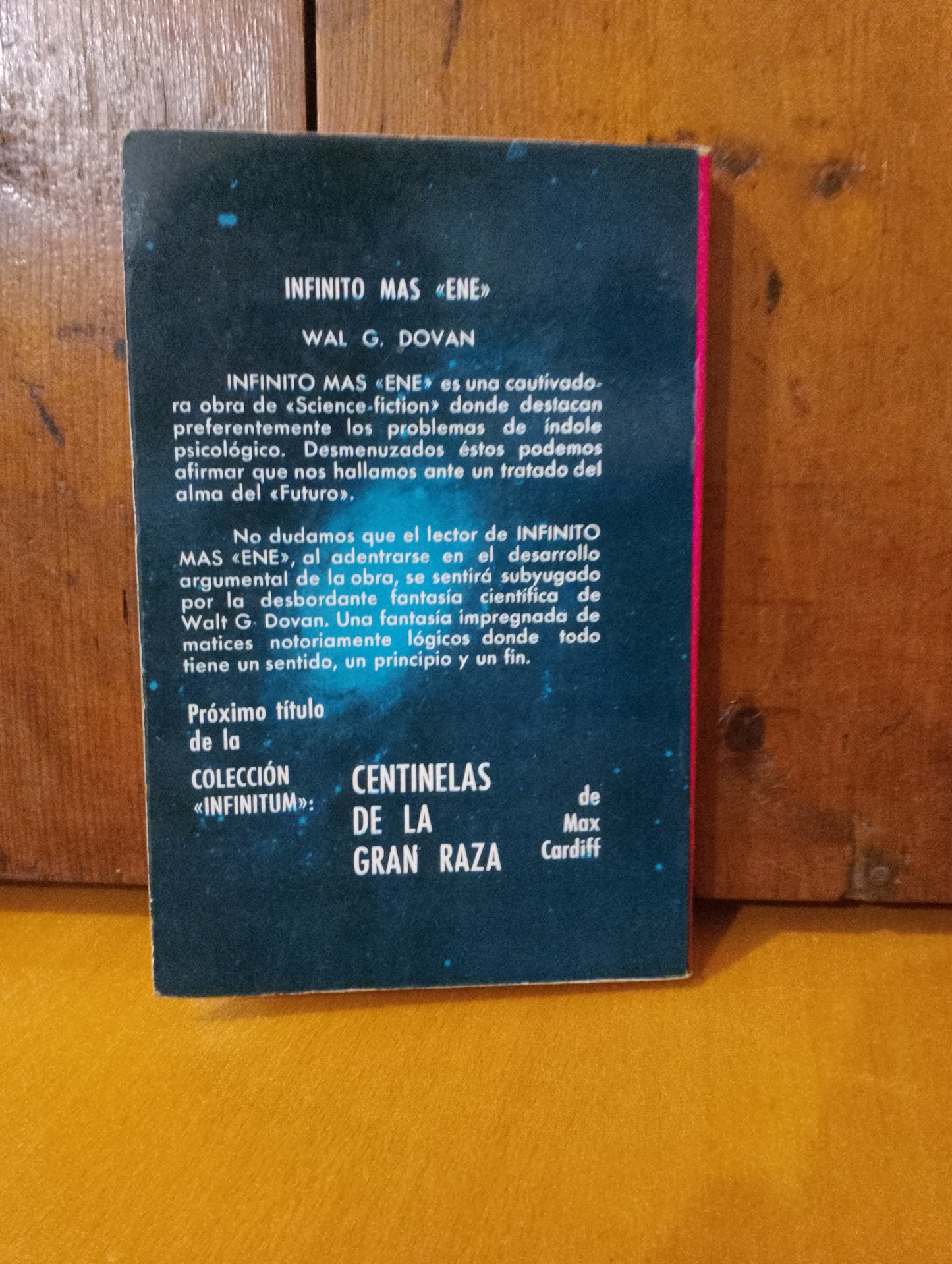 Infinito más Ene. Walt G. Dovan