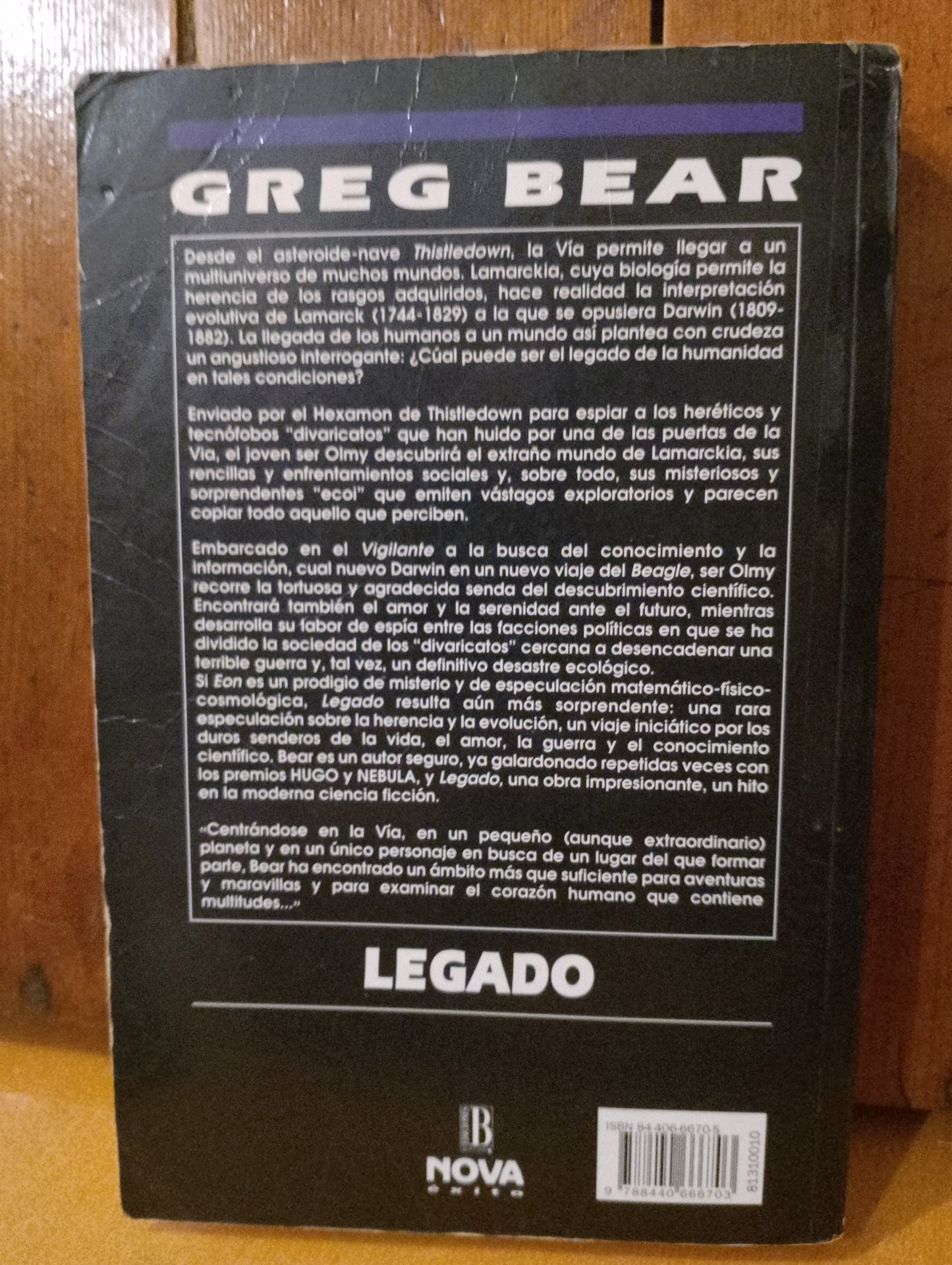 Legado. Greg Bear