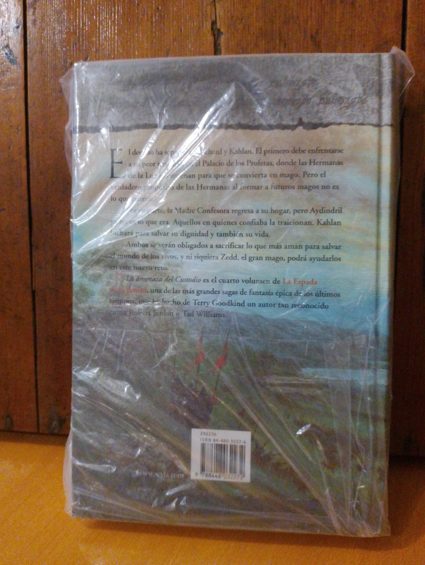 La amenaza del custodio. Terry Goodkind