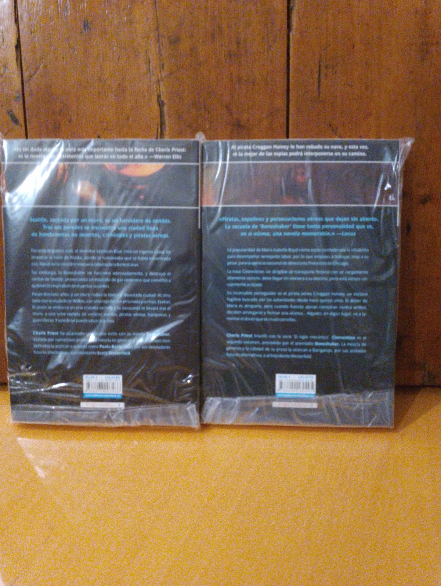 Lote dos libros Boneshaker y Clementine. Cherie Priest