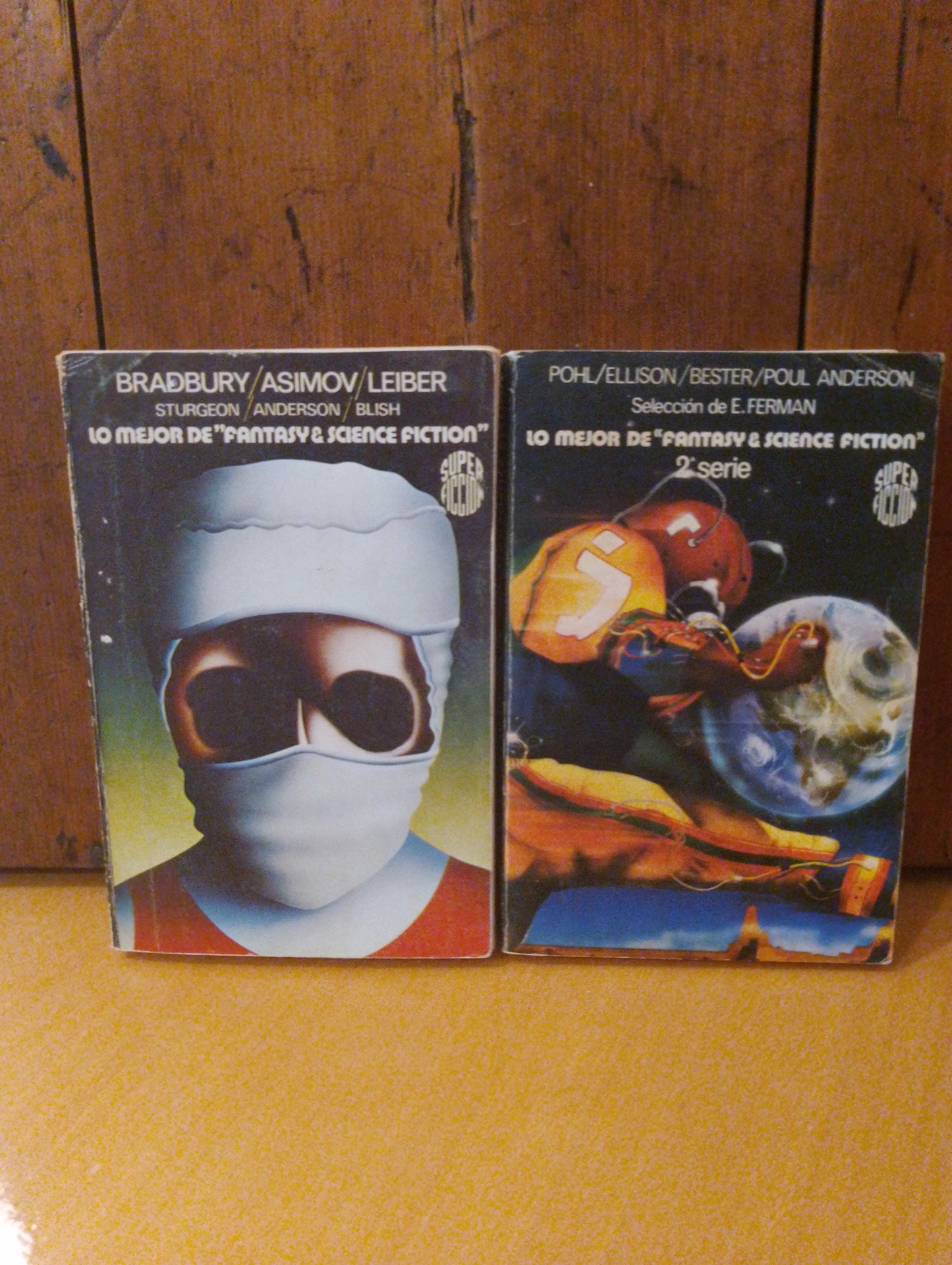 Lo mejor de Fantasy &Science Fiction (dos tomos. Varios autores