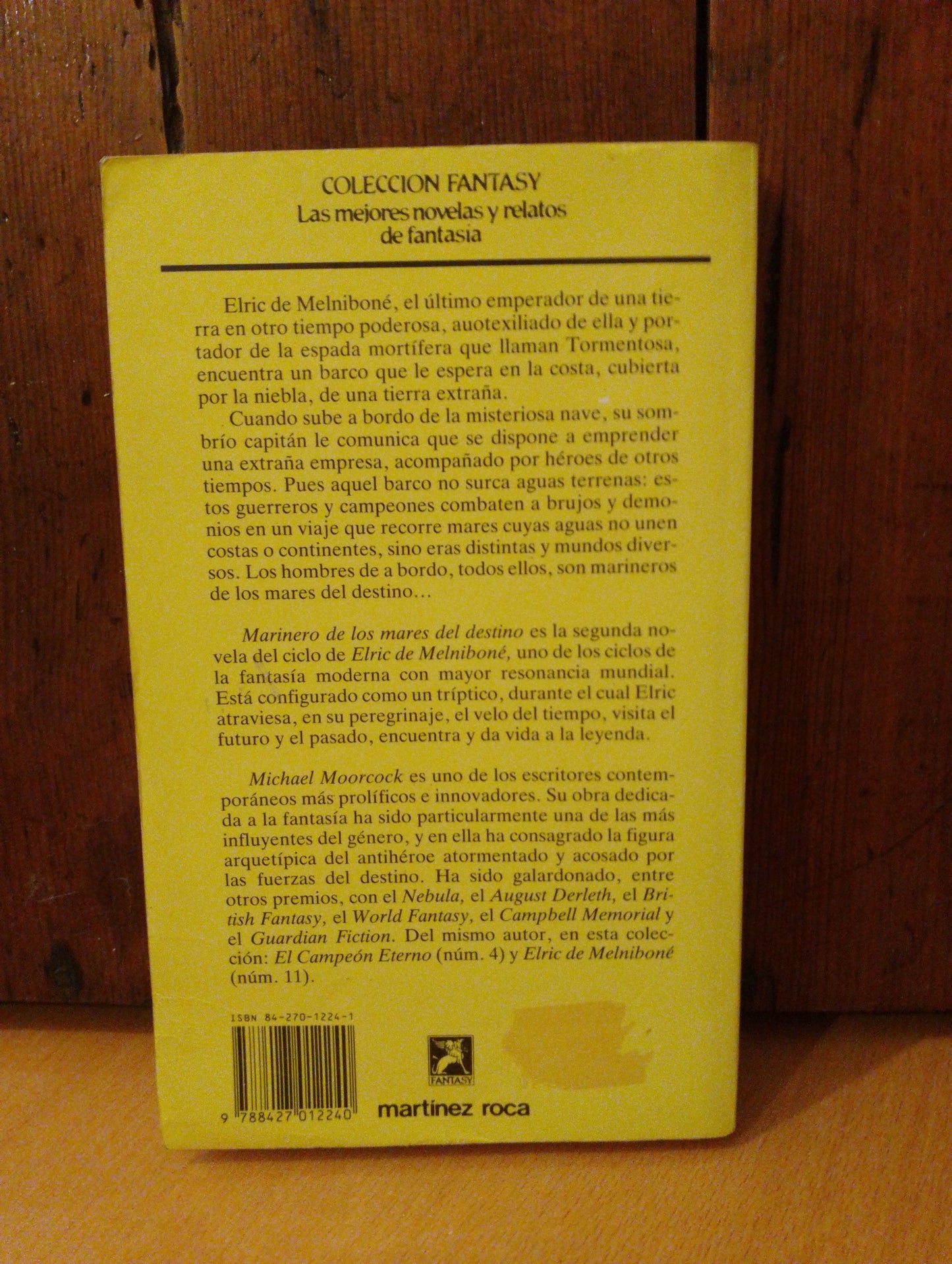 Marinero de los mares del destino. Michael Moorcock