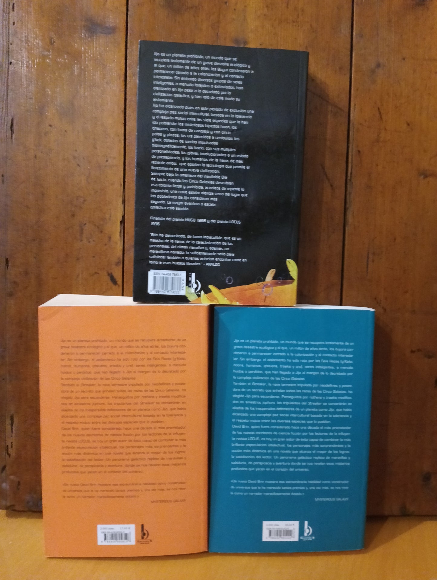 Segunda trilogía elevación de los pupilos. David Brin