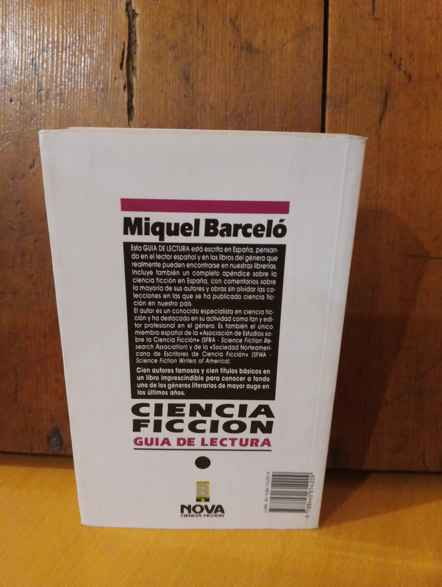Guia de lectura ciencia ficción. Miquel Barceló